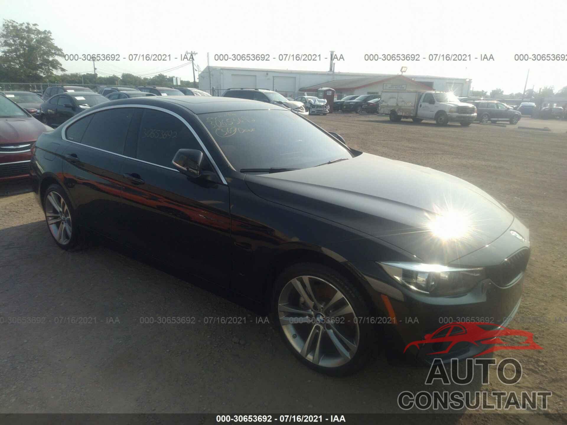 BMW 4 SERIES 2019 - WBA4J3C54KBL10664