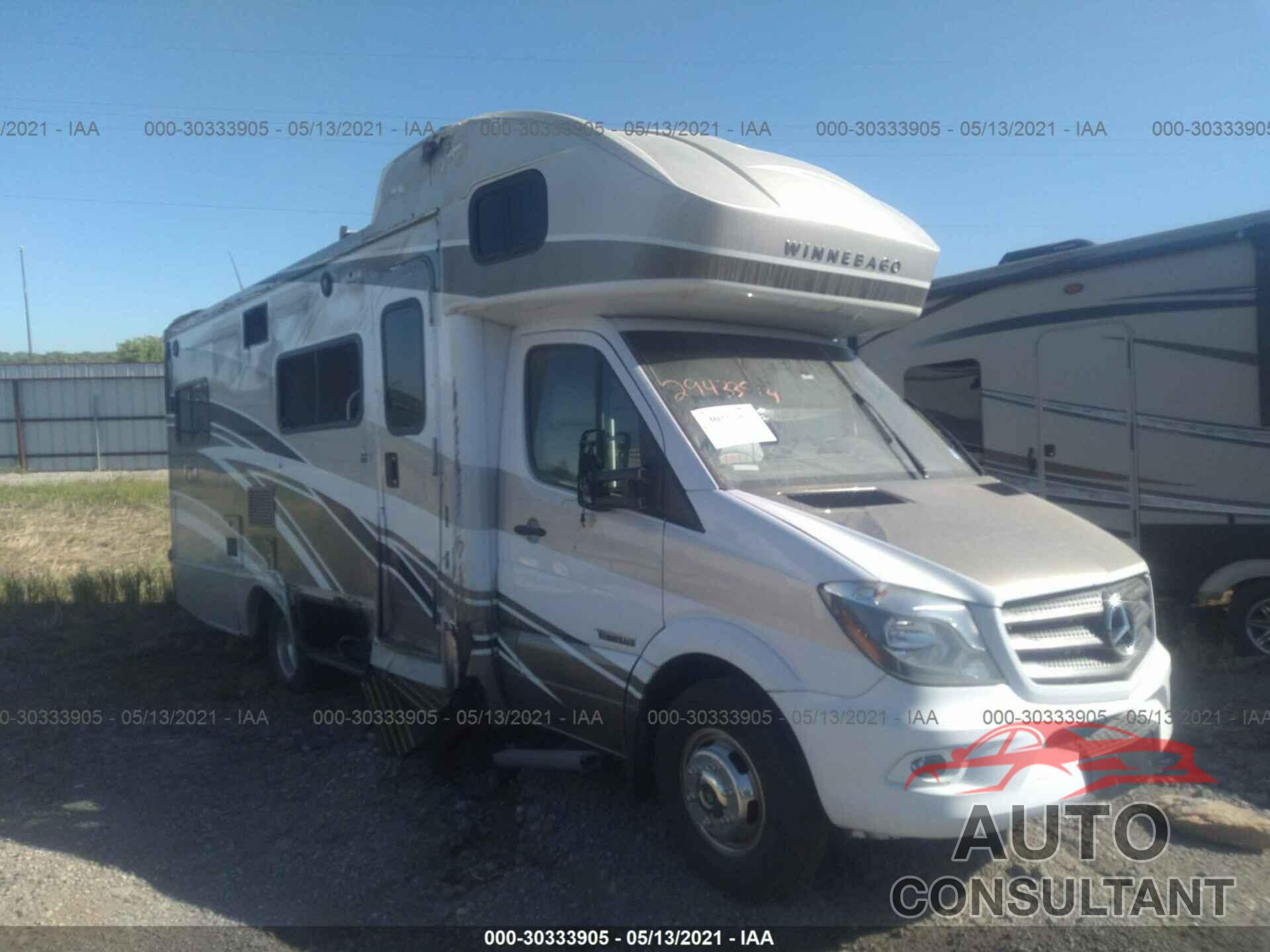 MERCEDES-BENZ SPRINTER CHASSIS-CABS 2016 - 8BNPF4CC4GE123775