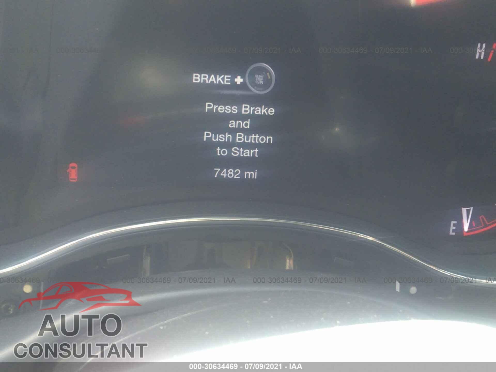 DODGE DURANGO 2020 - 1C4RDJDG5LC249082