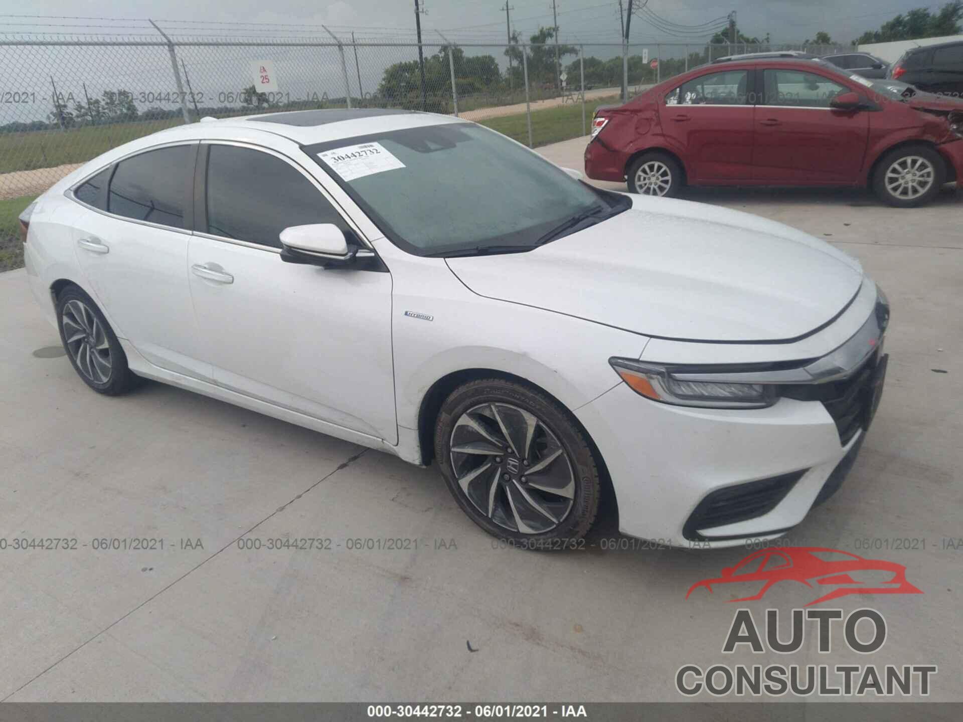 HONDA INSIGHT 2019 - 19XZE4F99KE020845