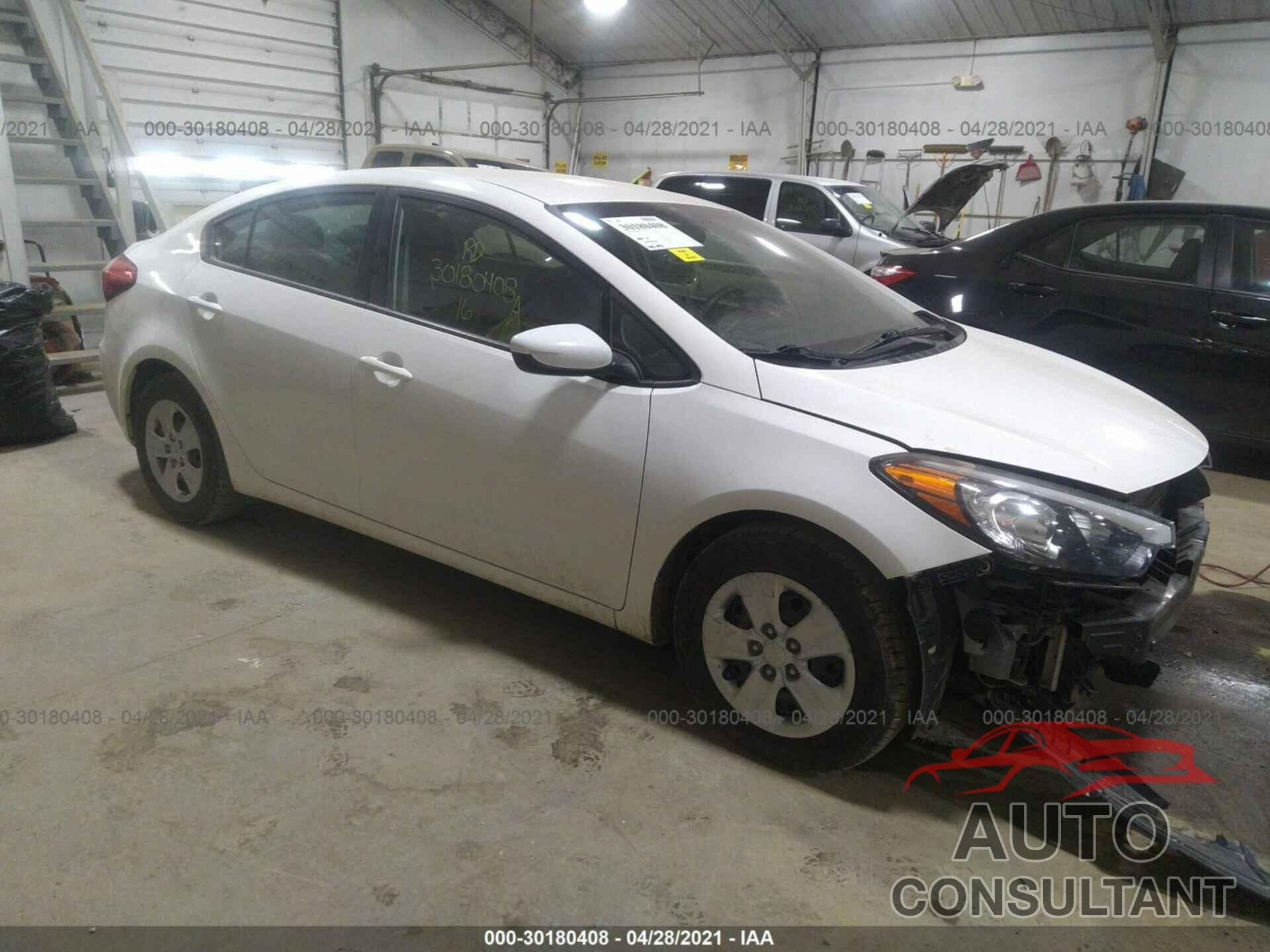 KIA FORTE 2016 - KNAFK4A62G5485203