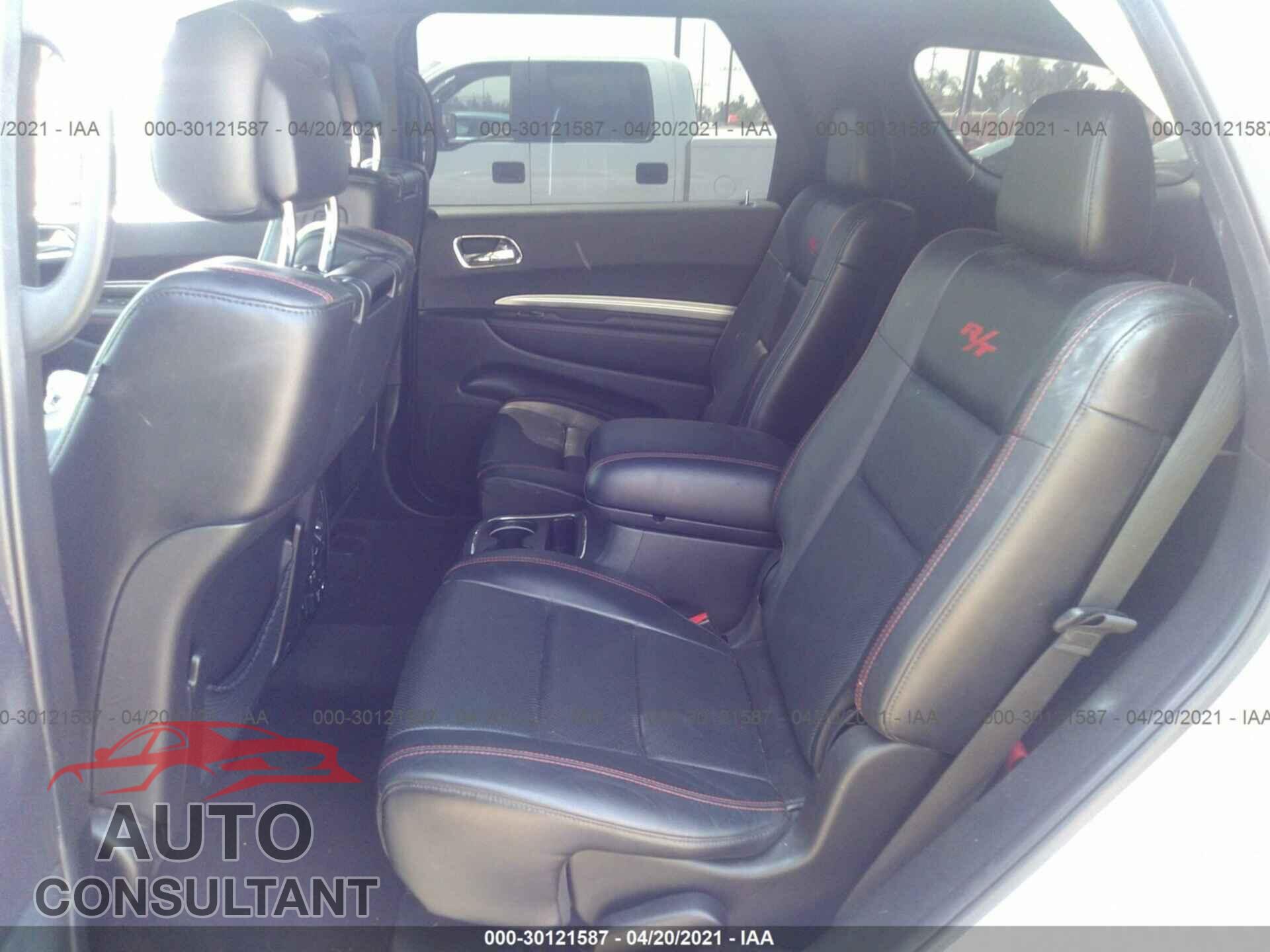 DODGE DURANGO 2017 - 1C4SDJCT6HC871892