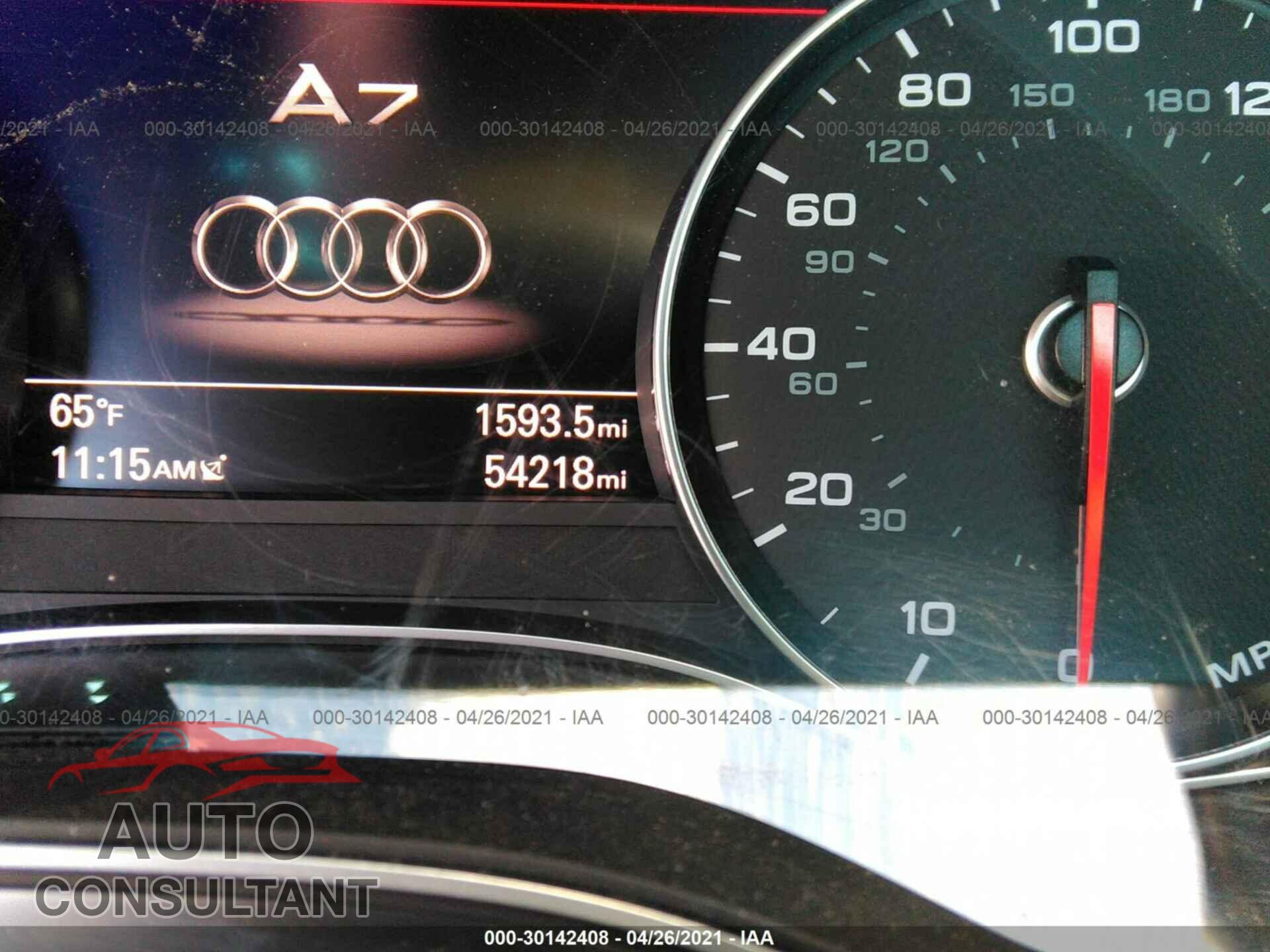 AUDI A7 2017 - WAUW2BFC6HN021643