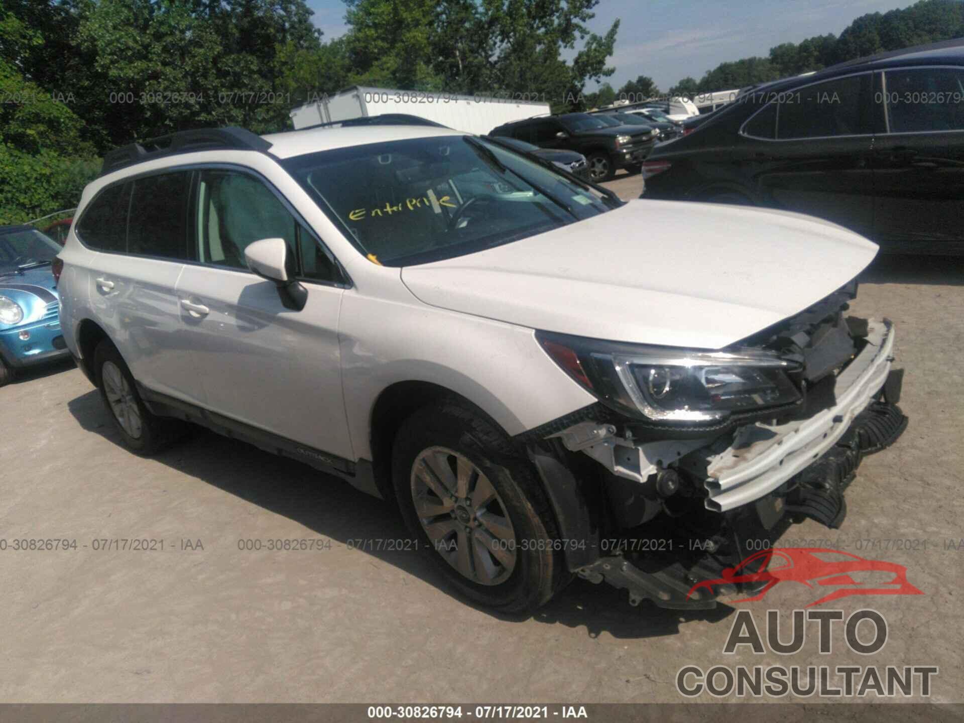 SUBARU OUTBACK 2019 - 4S4BSAFC8K3352007