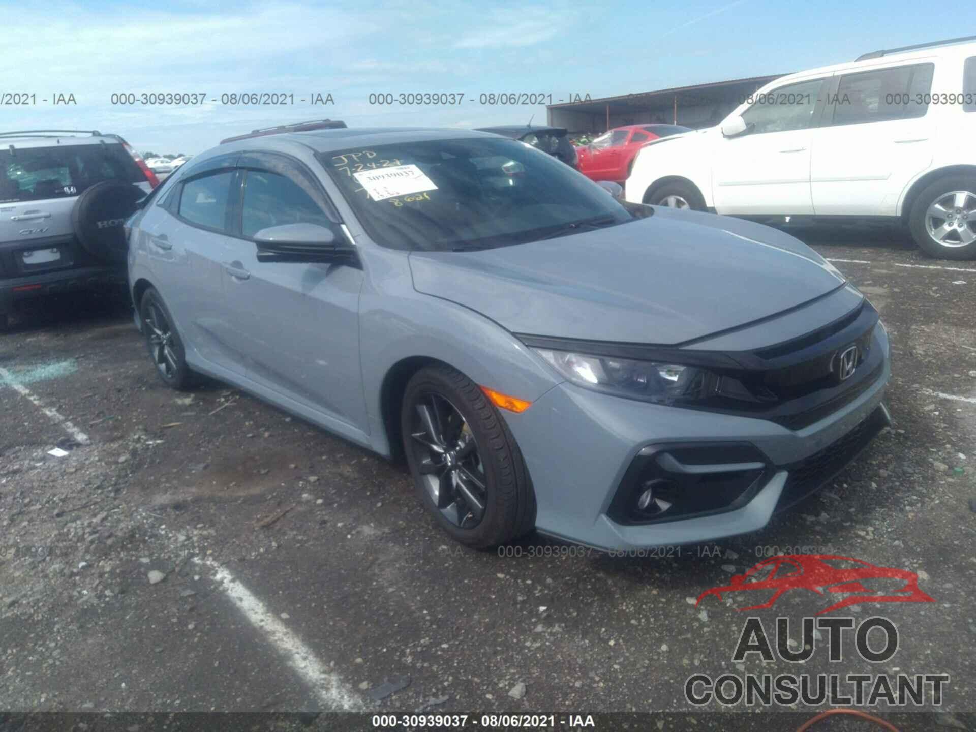 HONDA CIVIC HATCHBACK 2021 - SHHFK7H67MU217556
