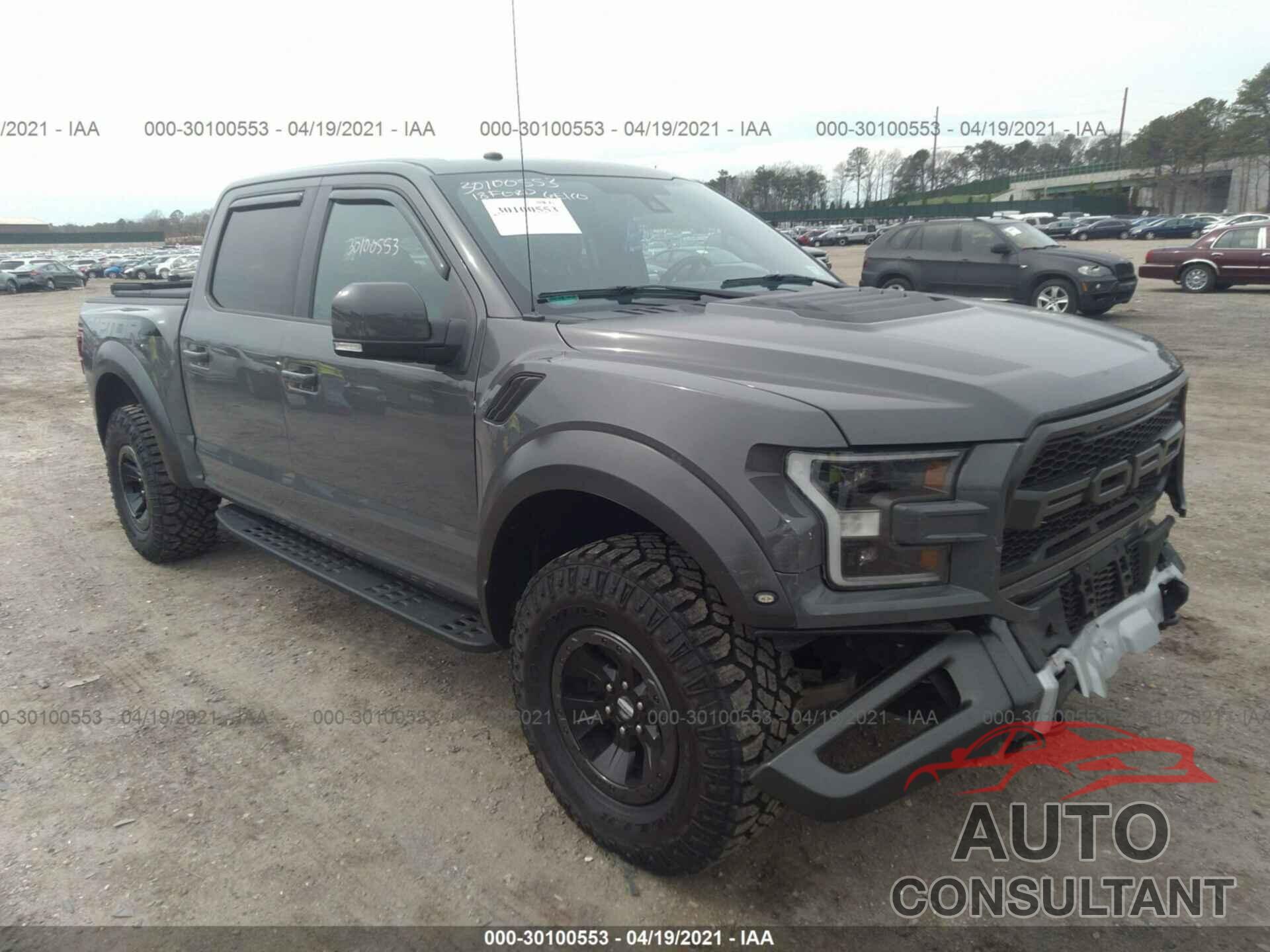 FORD F-150 2018 - 1FTFW1RG7JFA03412