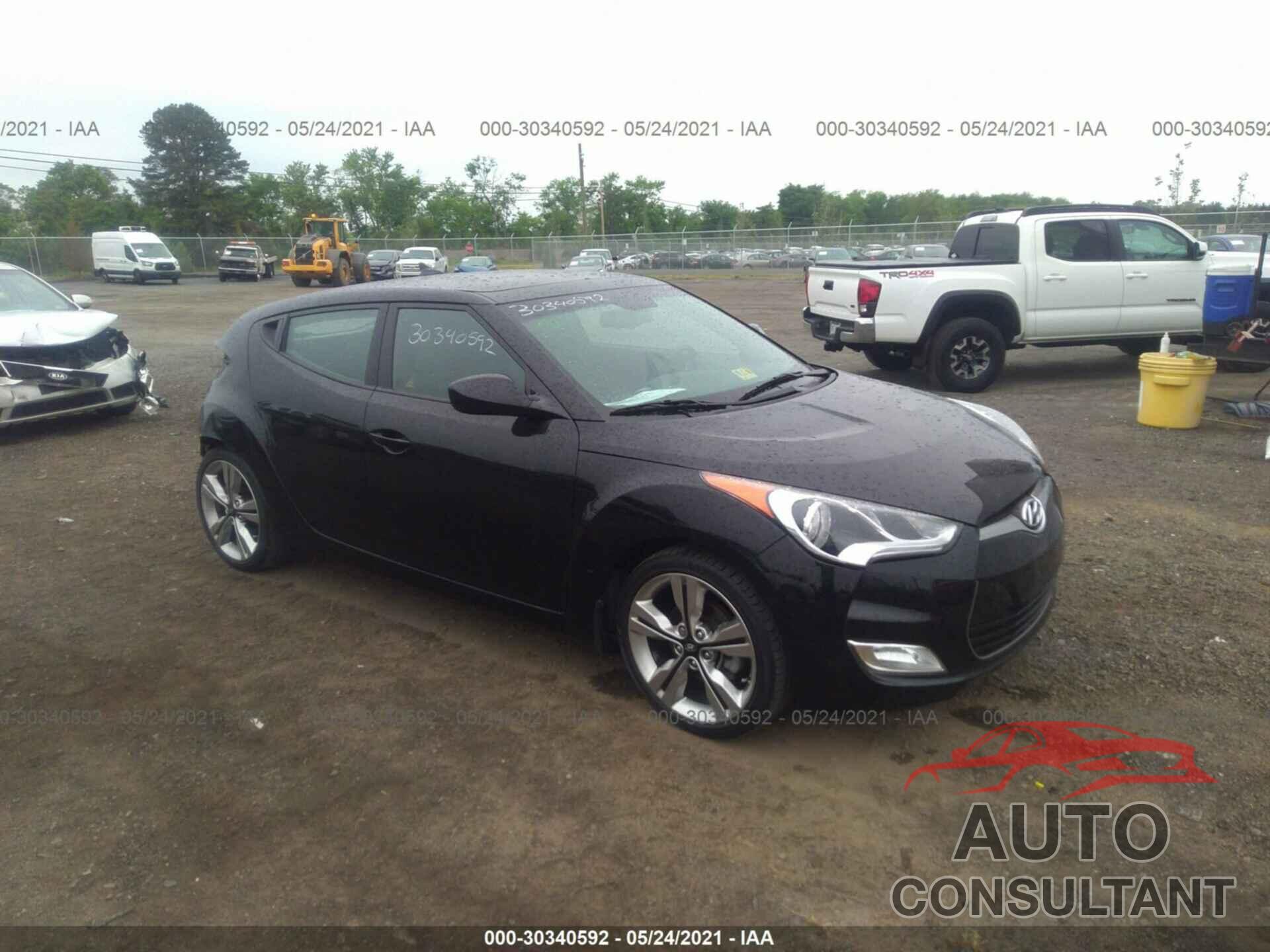 HYUNDAI VELOSTER 2016 - KMHTC6AD2GU285808