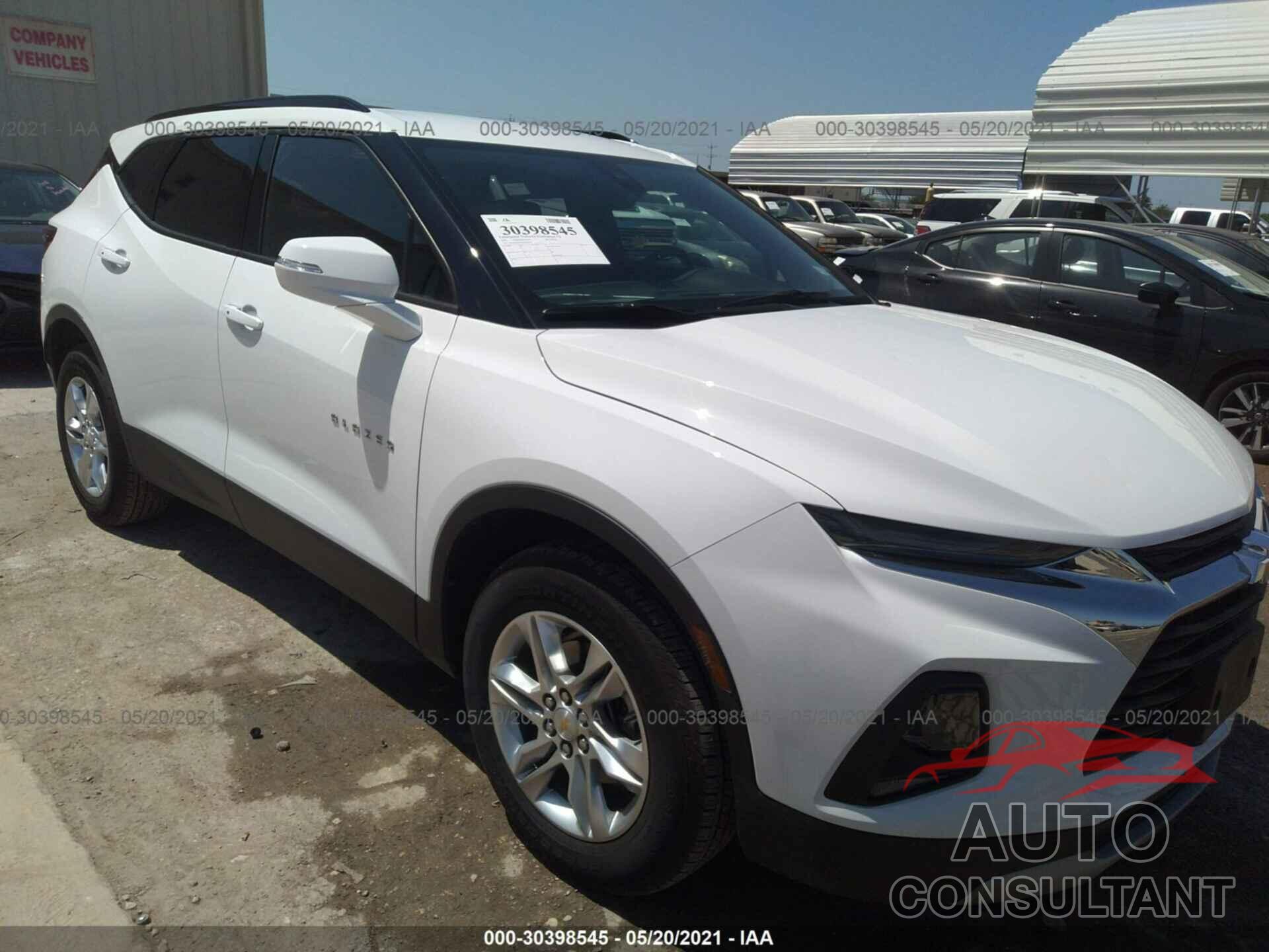 CHEVROLET BLAZER 2021 - 3GNKBDRS7MS540174