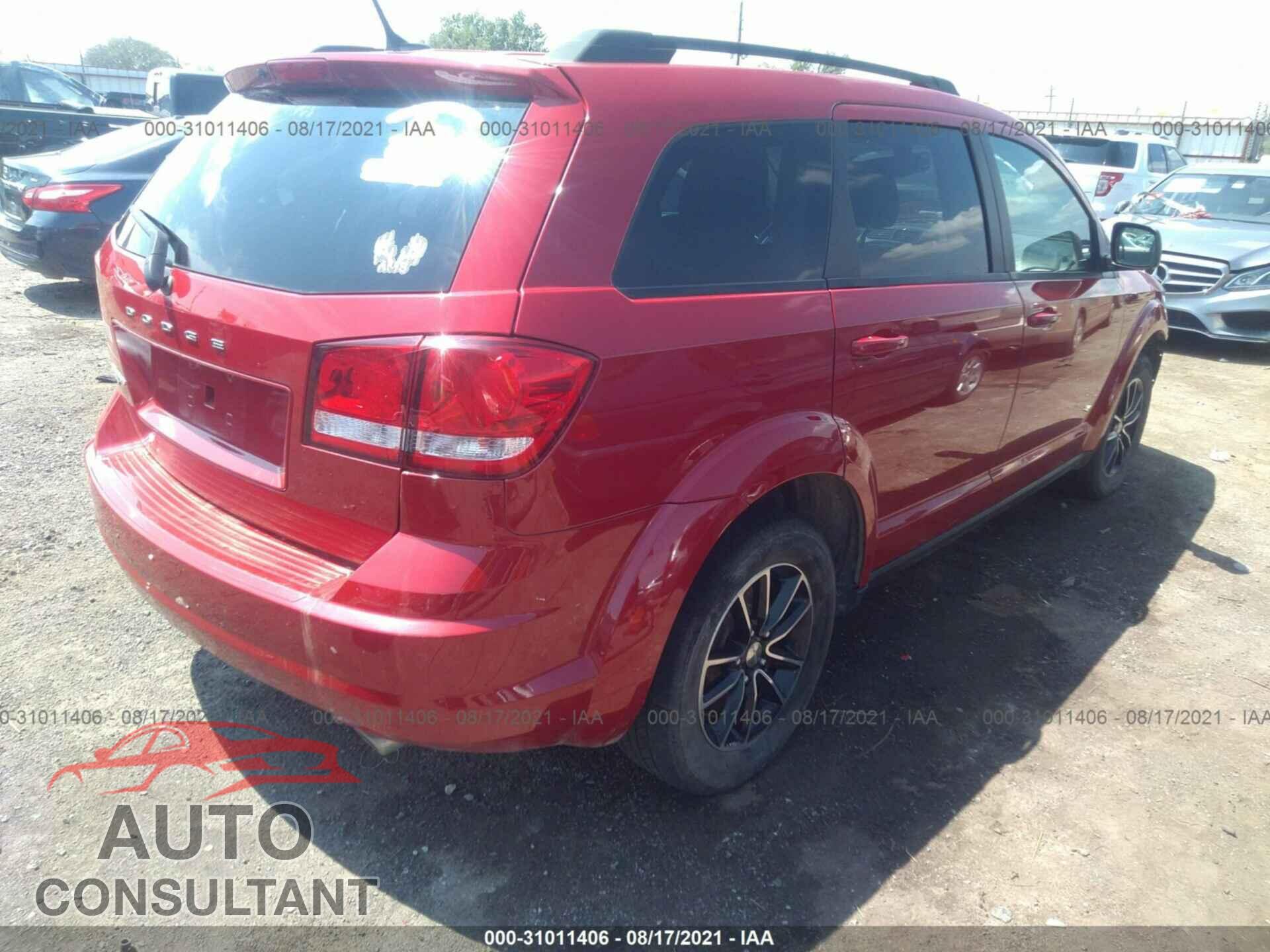 DODGE JOURNEY 2017 - 3C4PDDAG7HT706693