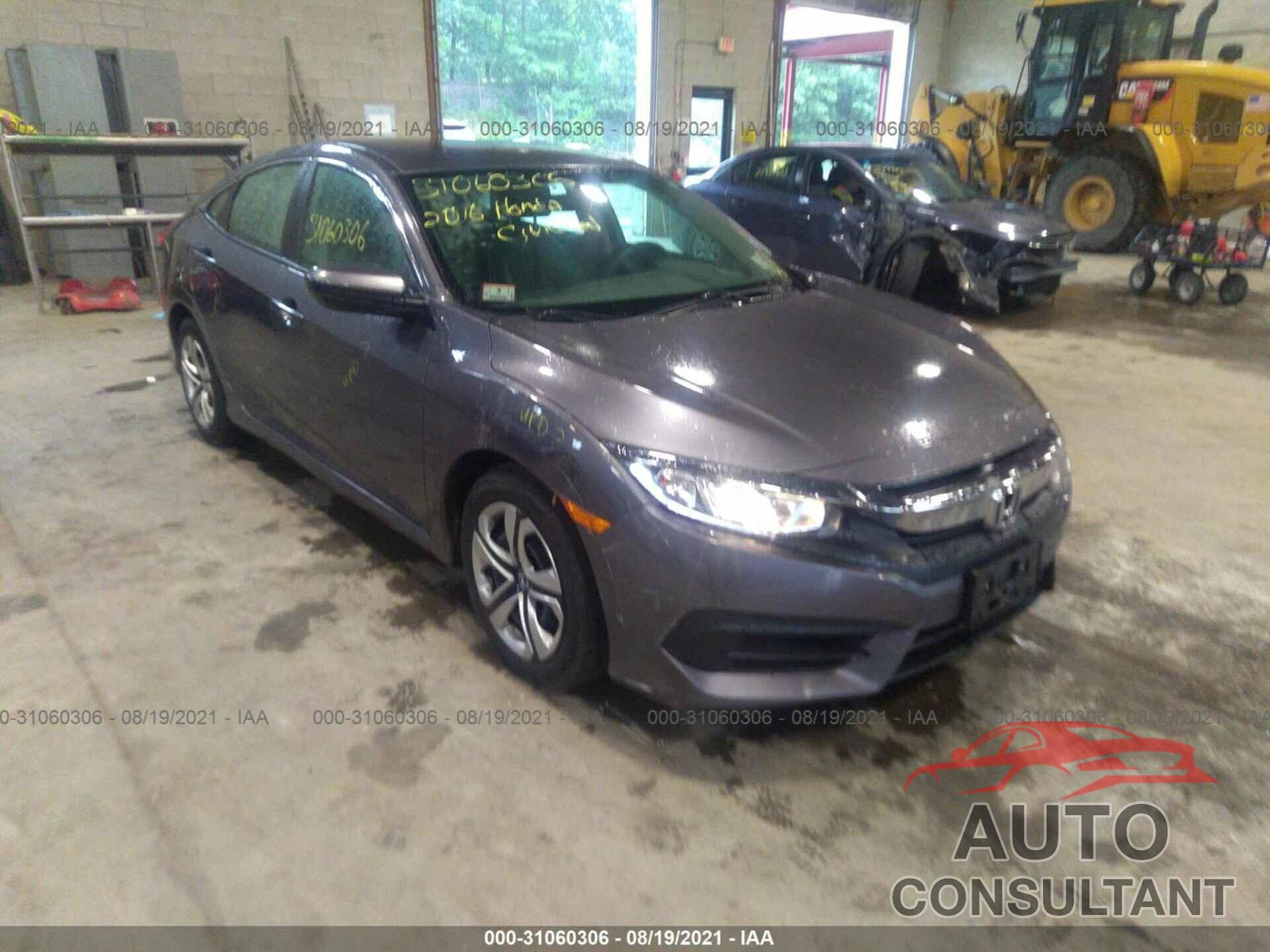 HONDA CIVIC SEDAN 2016 - 19XFC2F52GE239079