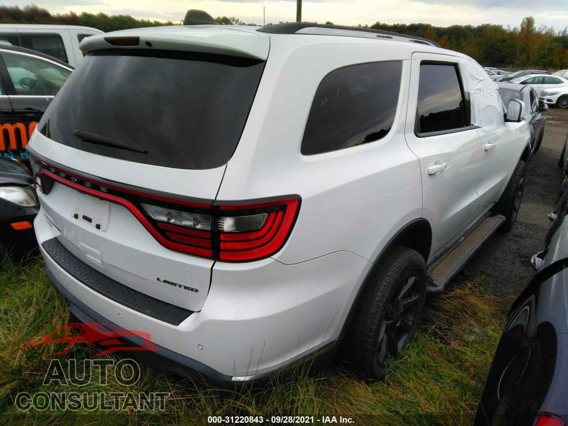 DODGE DURANGO 2016 - 1C4RDJDG6GC362285