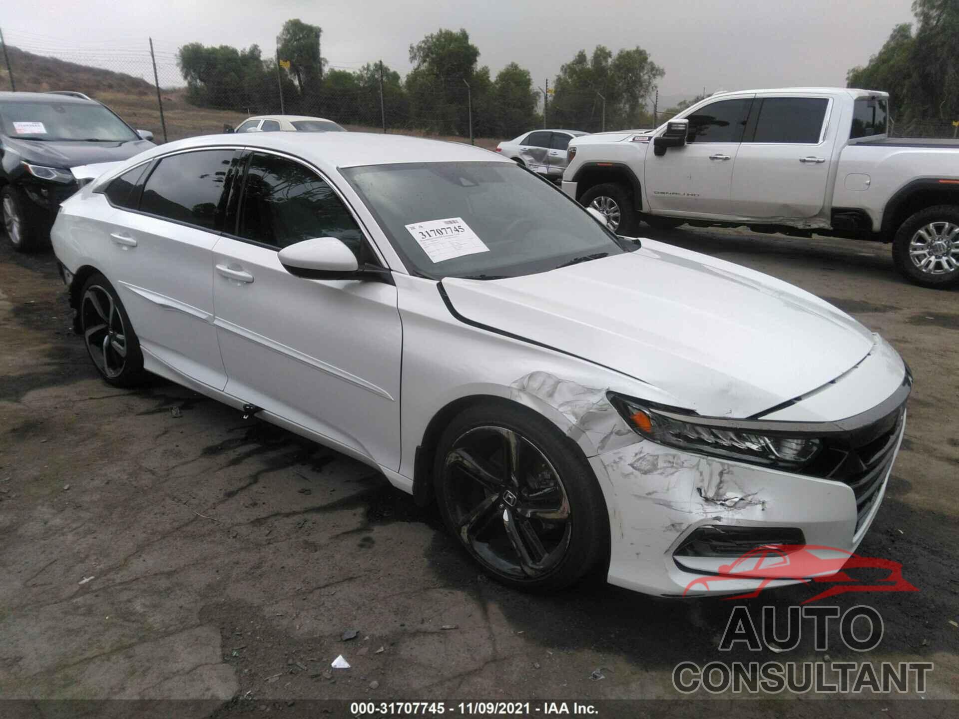 HONDA ACCORD SEDAN 2018 - 1HGCV1F39JA119572