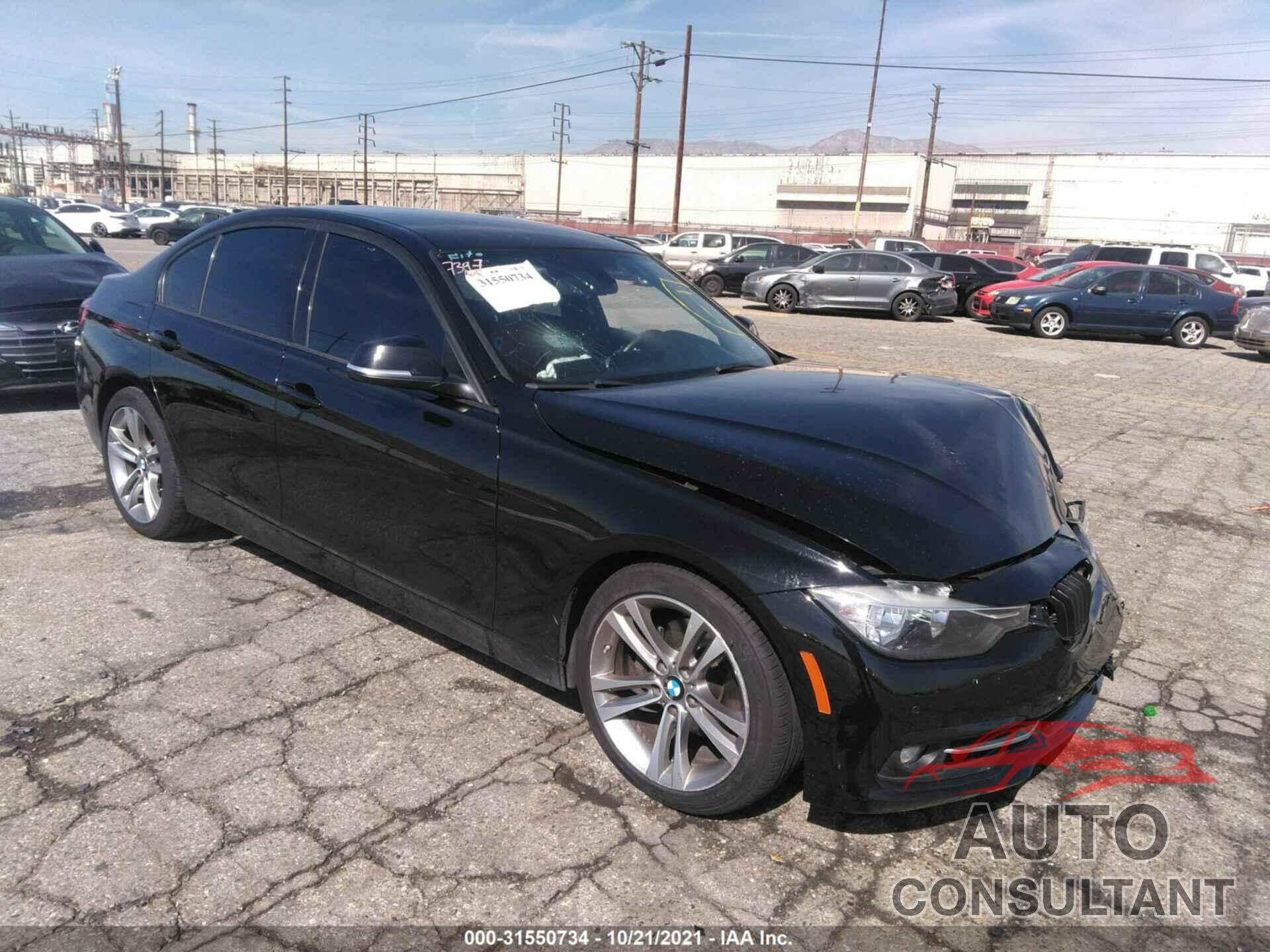 BMW 3 SERIES 2016 - WBA8E9G51GNT81264
