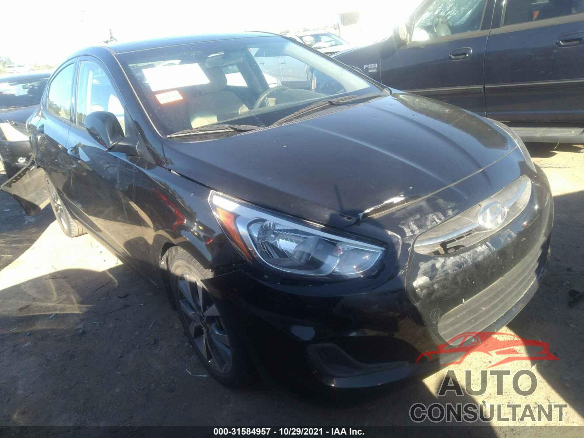HYUNDAI ACCENT 2017 - KMHCT4AE8HU281163