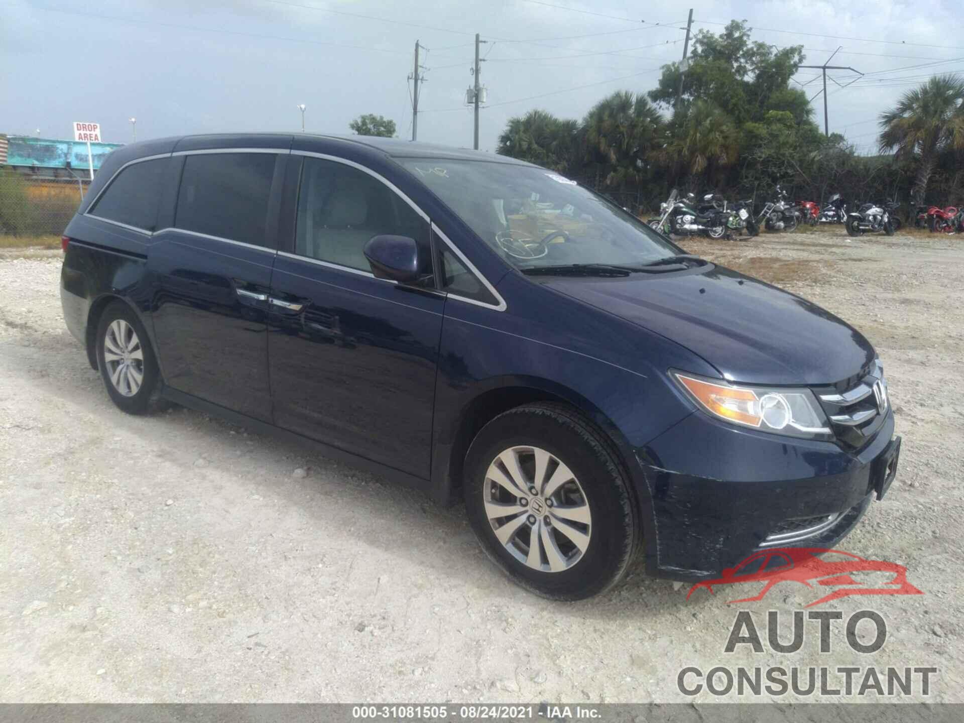 HONDA ODYSSEY 2017 - 5FNRL5H33HB025384