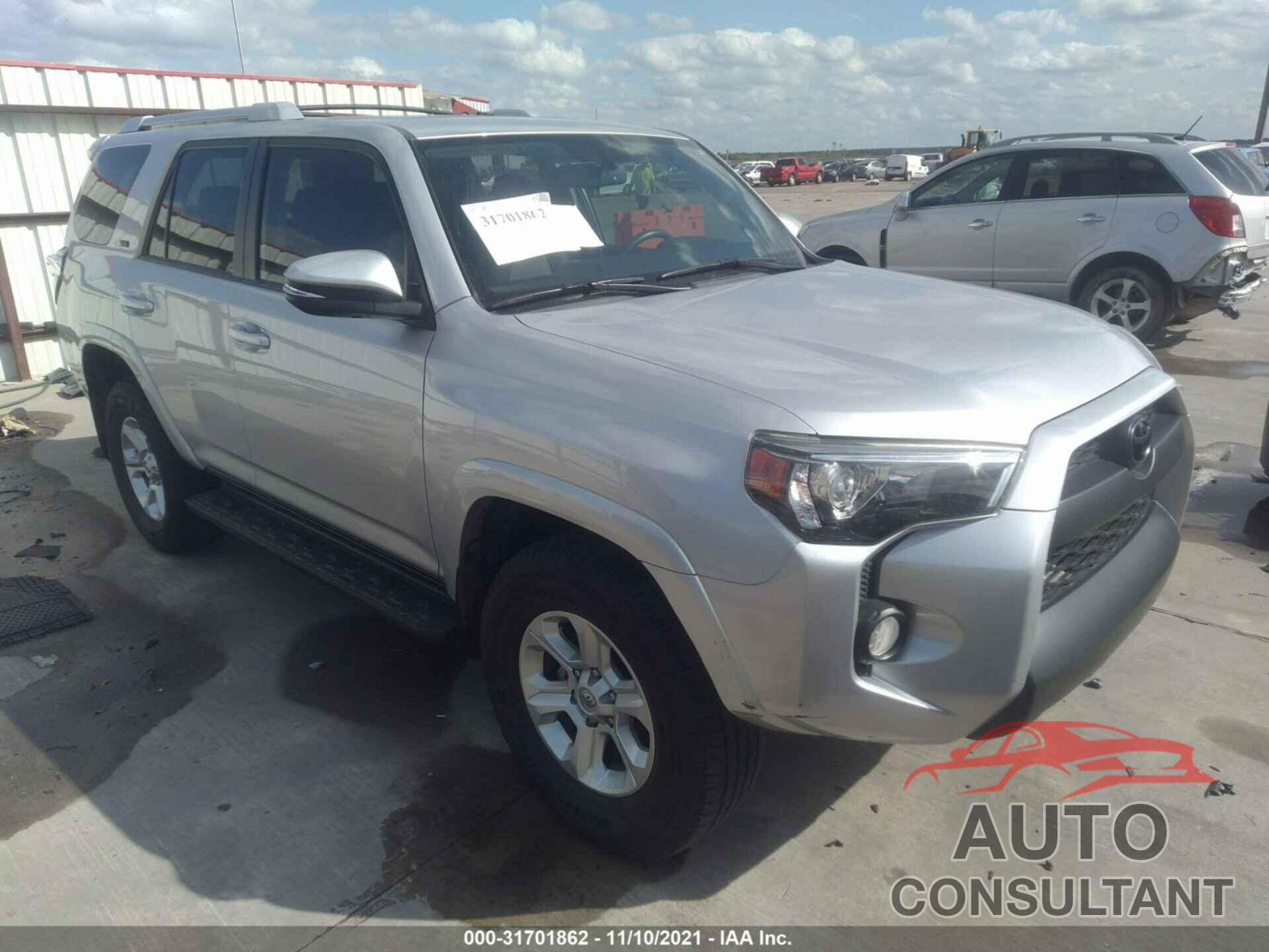 TOYOTA 4RUNNER 2018 - JTEBU5JR1J5526807