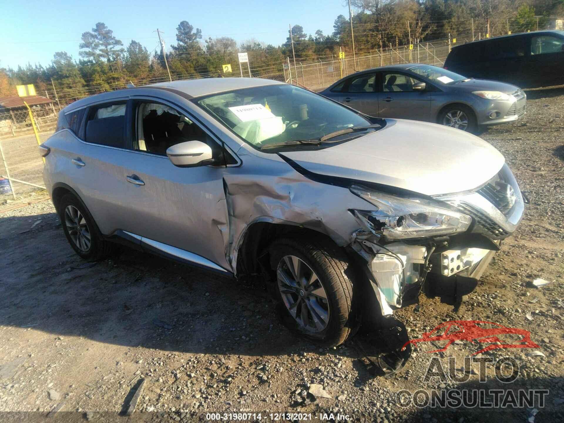 NISSAN MURANO 2016 - 5N1AZ2MG3GN150254