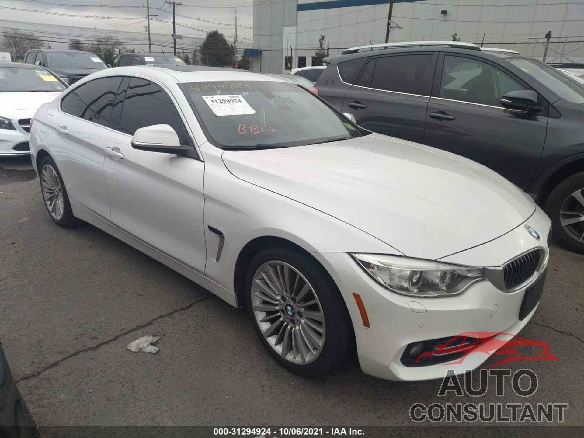 BMW 4 SERIES 2016 - WBA4C9C58GG136962