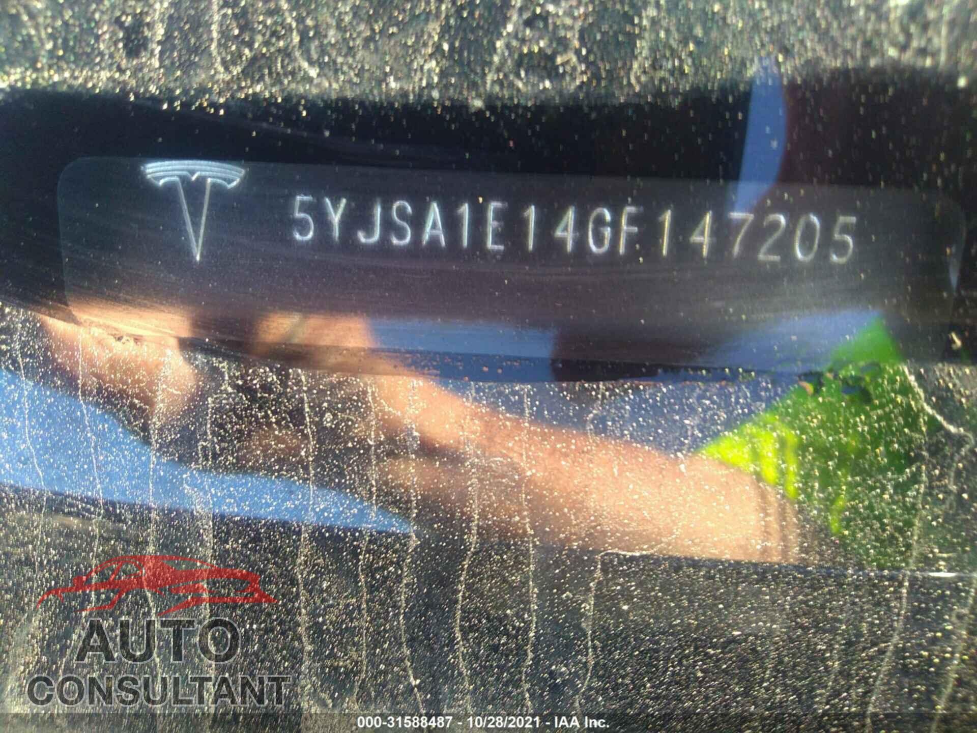 TESLA MODEL S 2016 - 5YJSA1E14GF147205