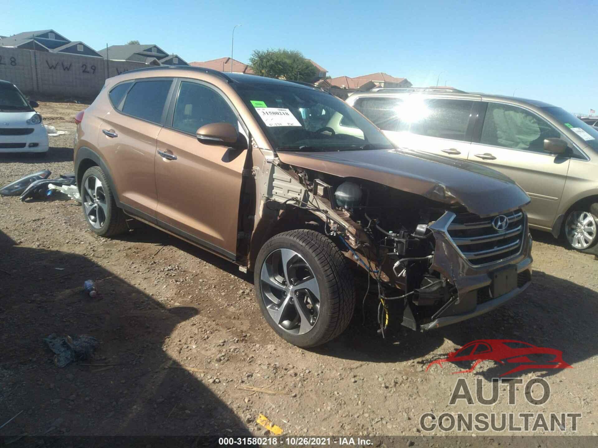 HYUNDAI TUCSON 2016 - KM8J33A22GU163244