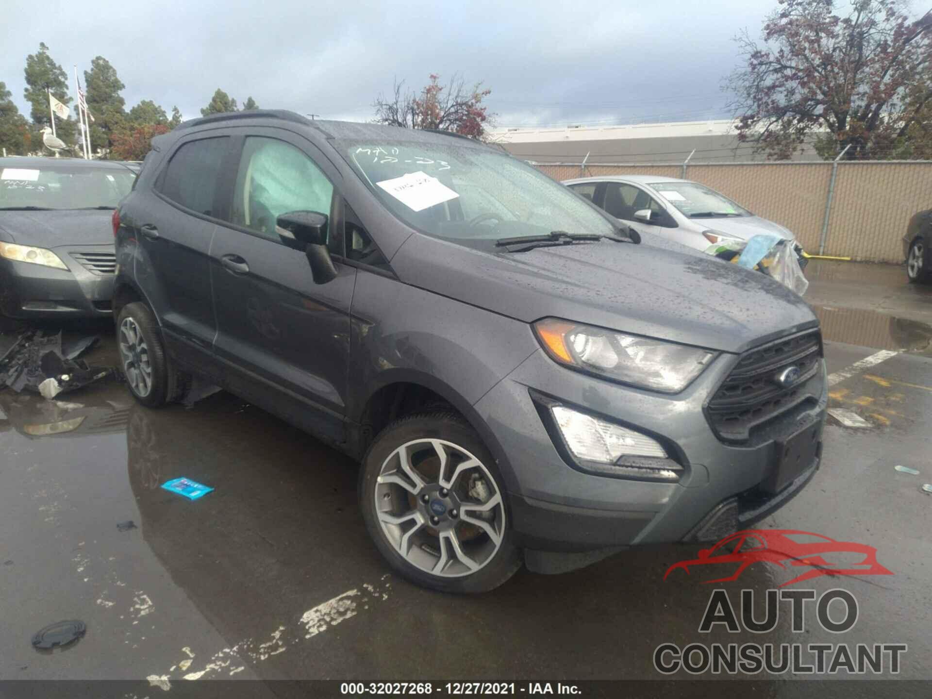 FORD ECOSPORT 2019 - MAJ6S3JL6KC308070