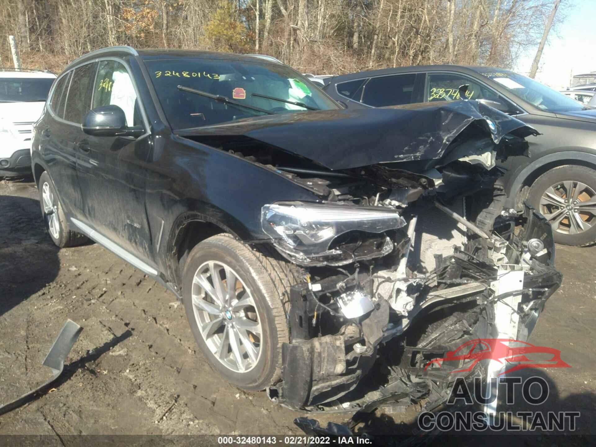 BMW X3 2018 - 5UXTR9C52JLD69717