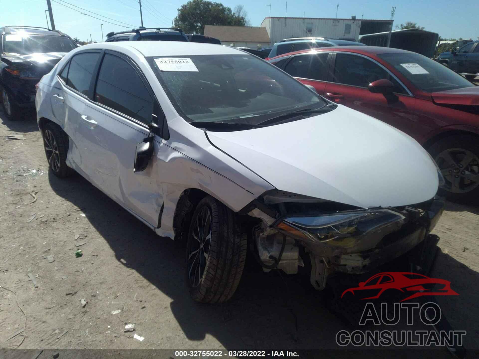 TOYOTA COROLLA 2018 - 5YFBURHEXJP809921