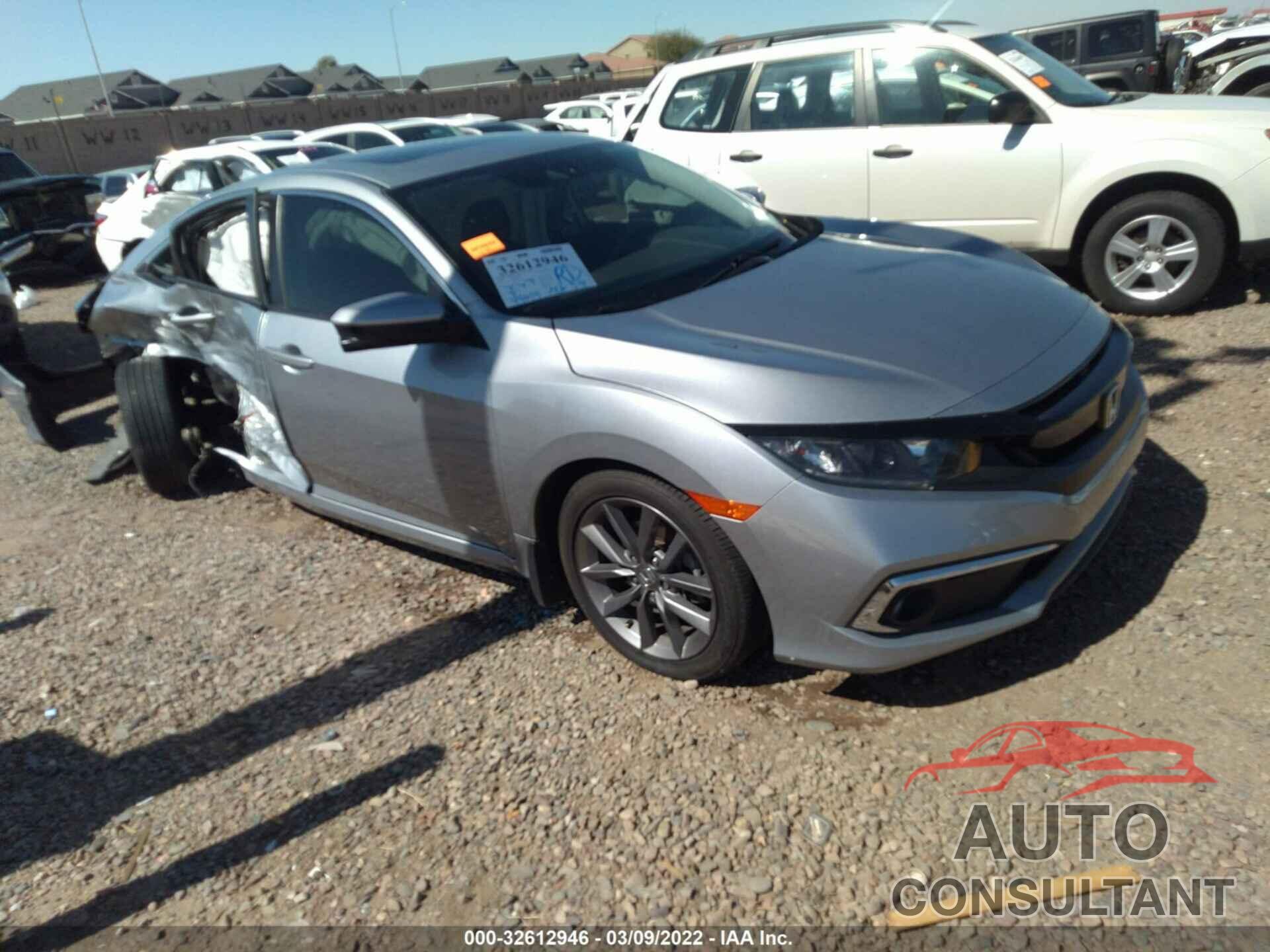 HONDA CIVIC SEDAN 2019 - 19XFC1F70KE204495