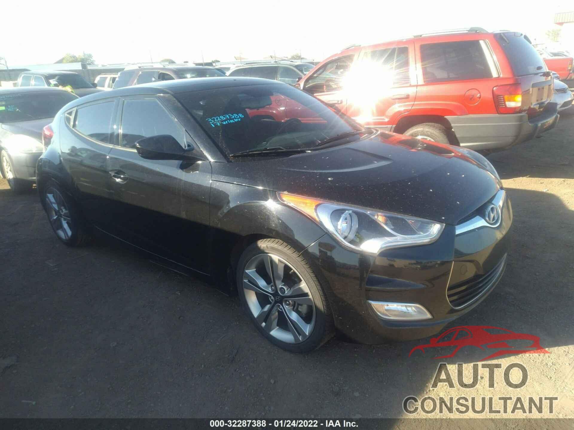 HYUNDAI VELOSTER 2017 - KMHTC6AD3HU316548