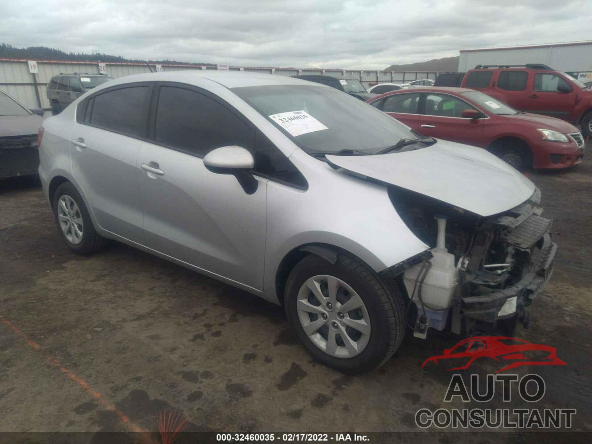 KIA RIO 2017 - KNADM4A35H6109534