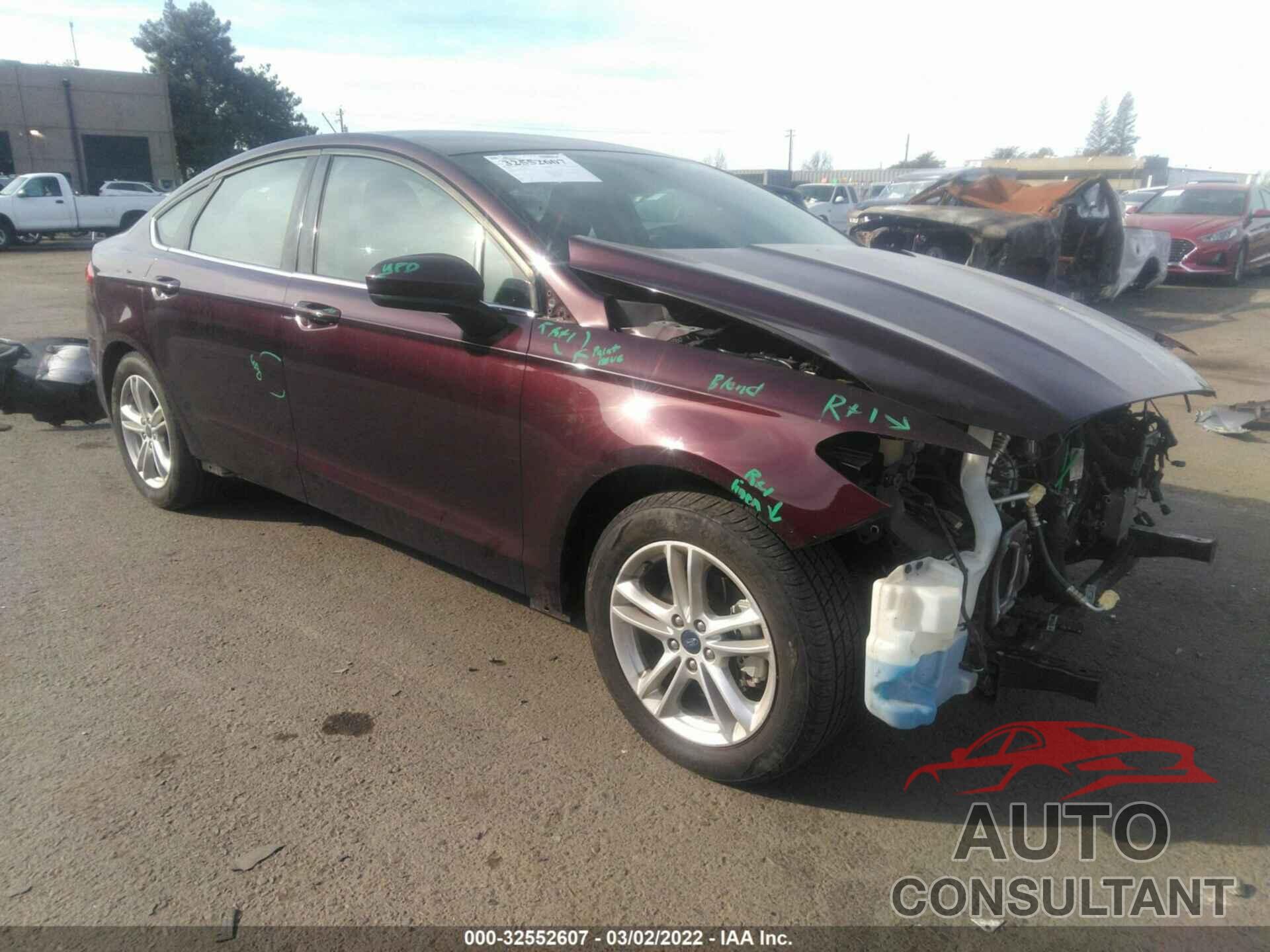 FORD FUSION 2018 - 3FA6P0HD6JR218867