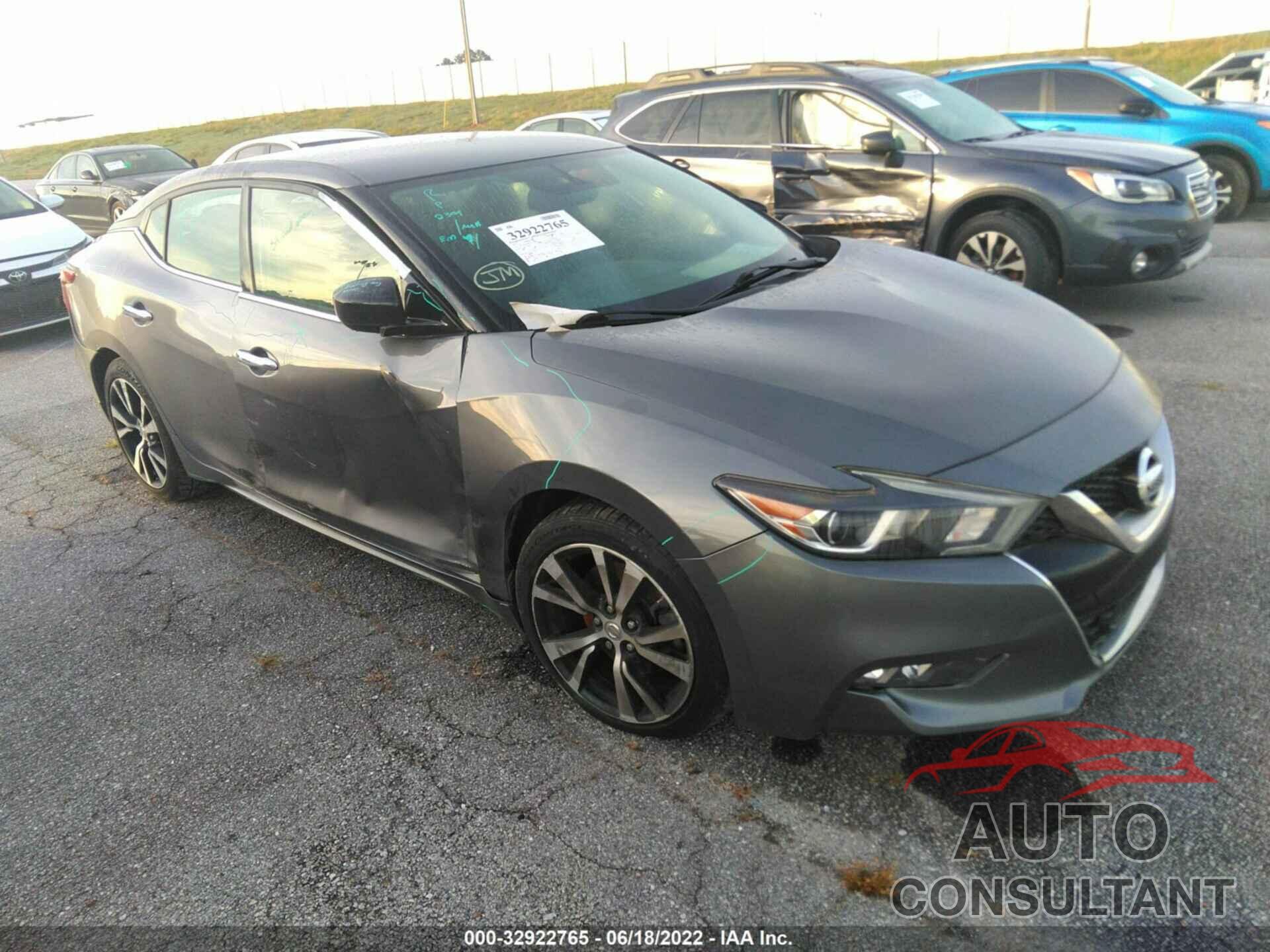 NISSAN MAXIMA 2017 - 1N4AA6AP2HC442309