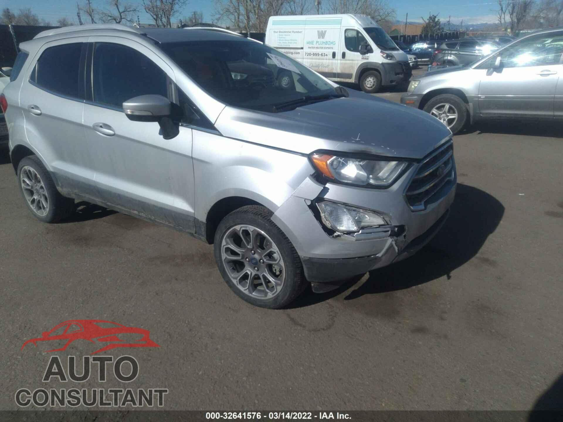 FORD ECOSPORT 2020 - MAJ6S3KL8LC360803