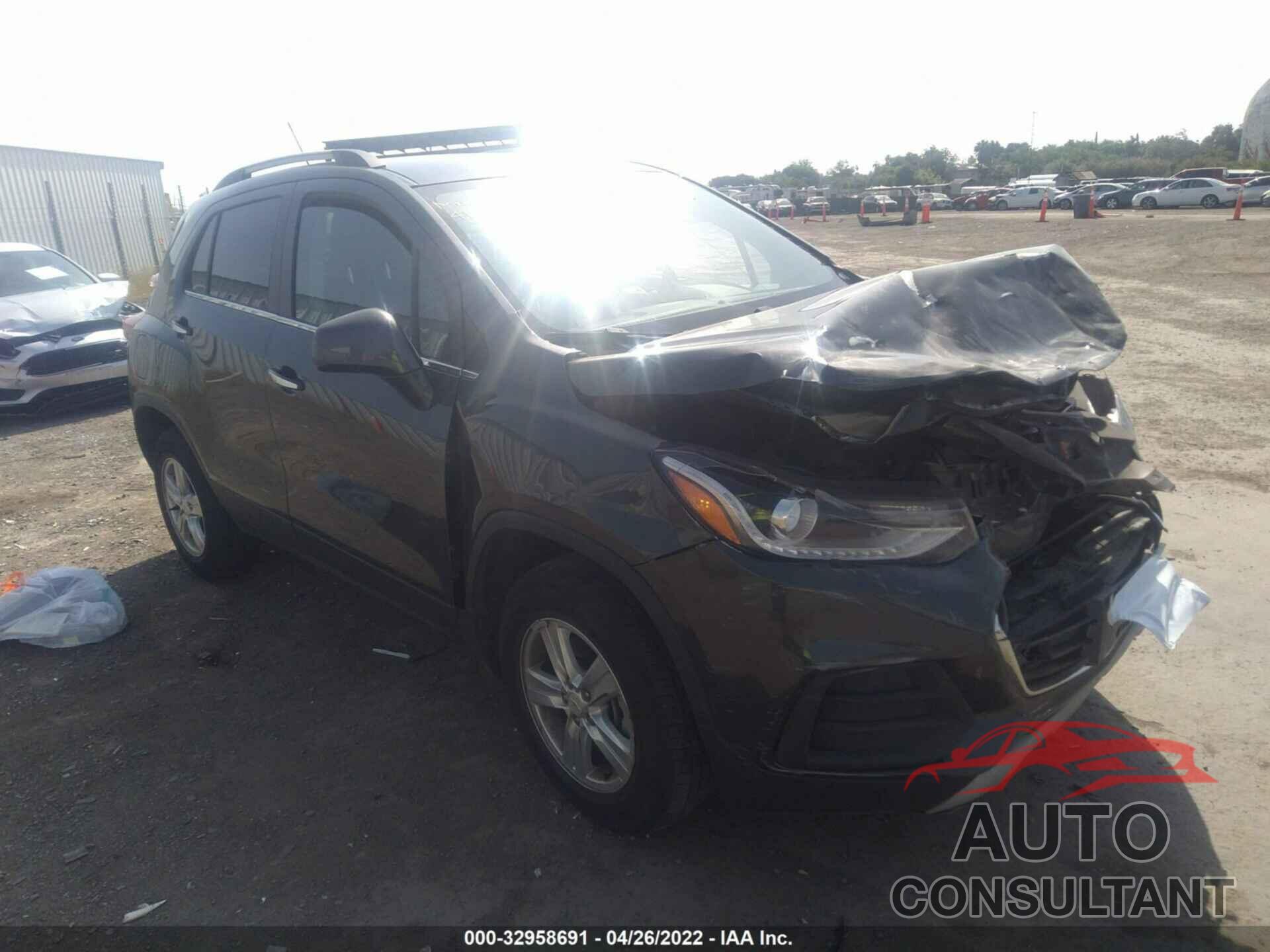 CHEVROLET TRAX 2018 - KL7CJPSB4JB615011