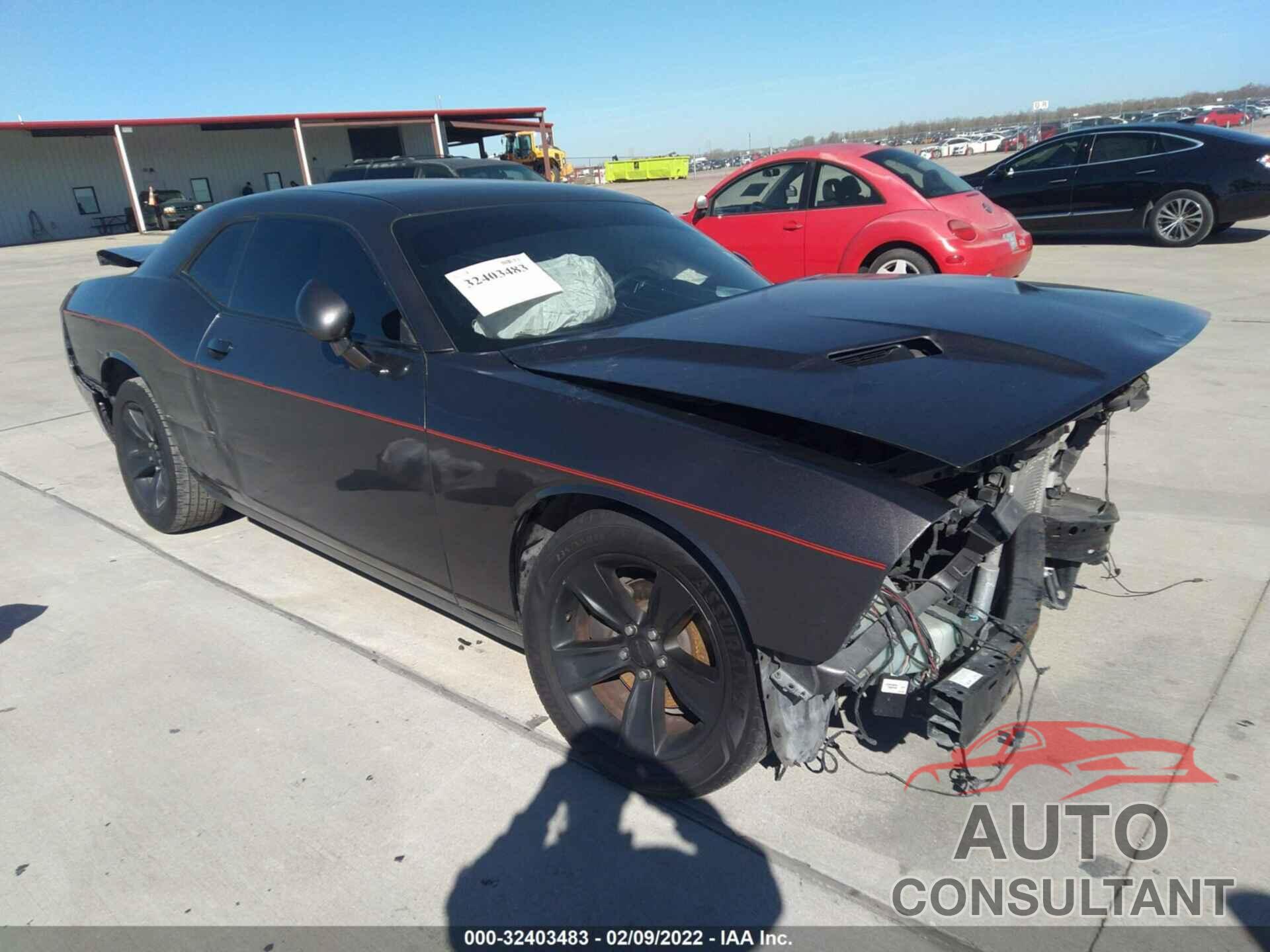 DODGE CHALLENGER 2016 - 2C3CDZAG3GH176732