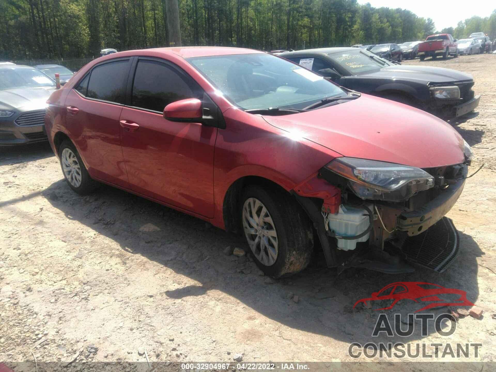 TOYOTA COROLLA 2017 - 5YFBURHE7HP685116
