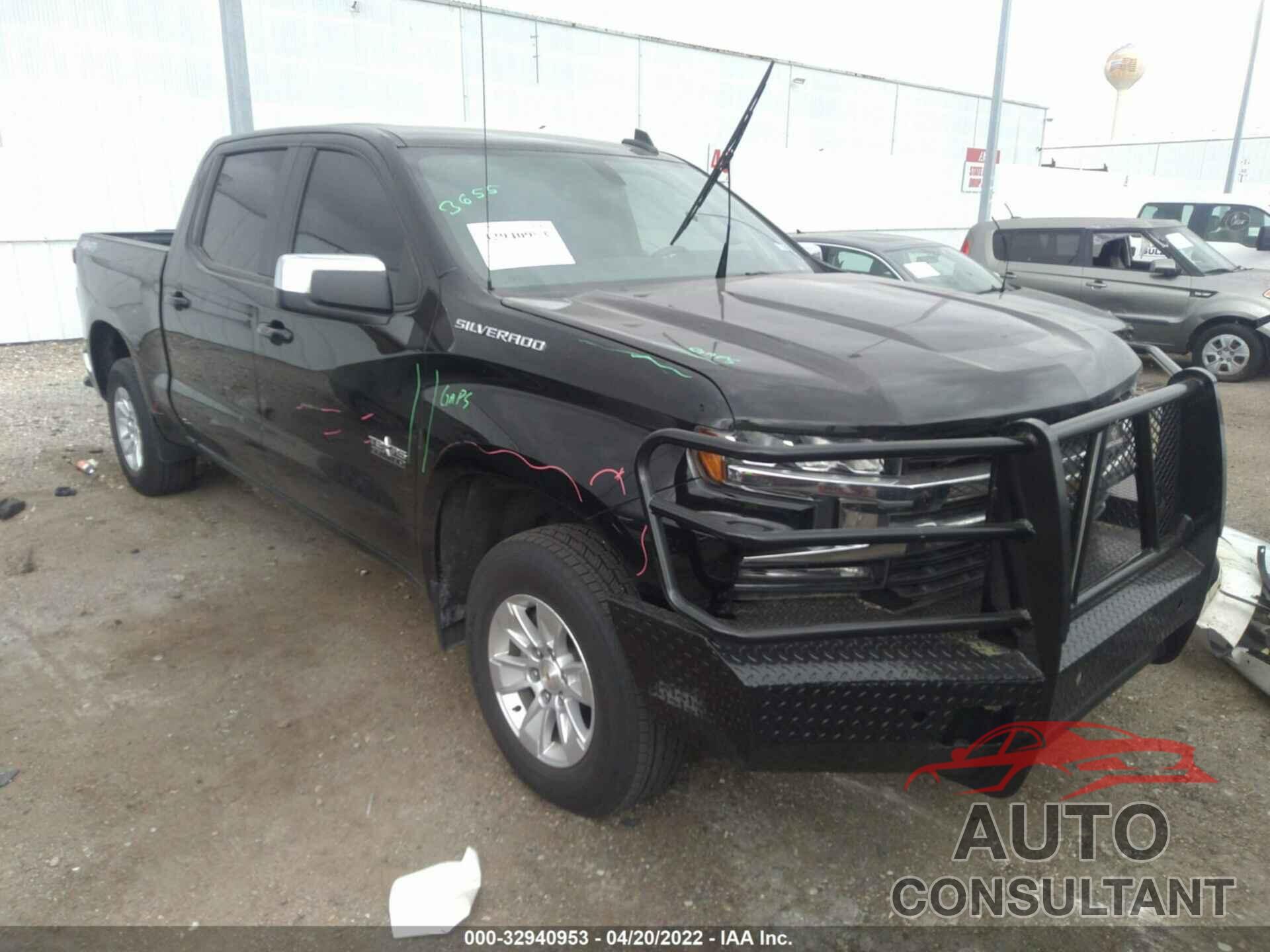 CHEVROLET SILVERADO 1500 2020 - 3GCUYDED2LG216395