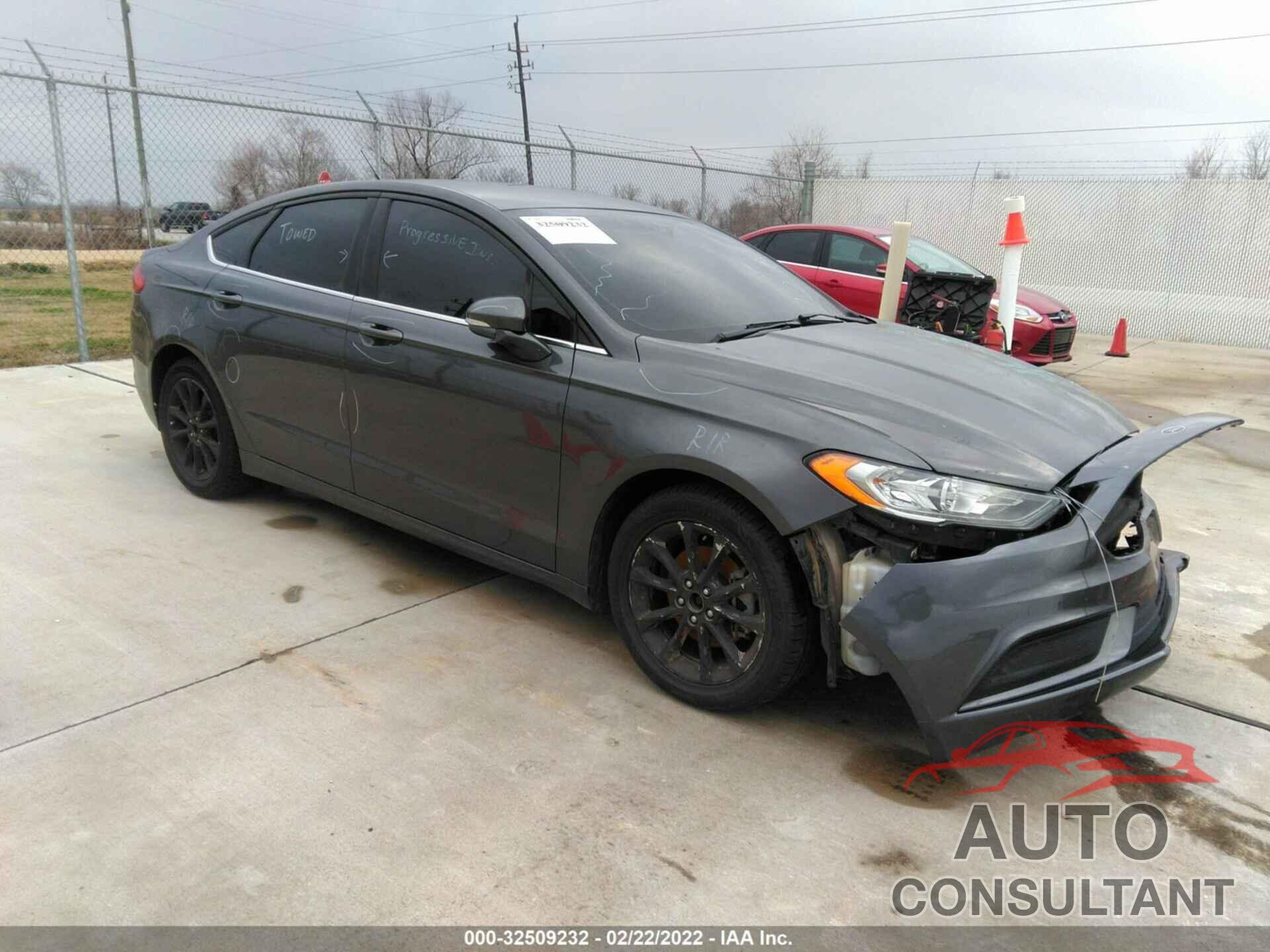 FORD FUSION 2017 - 3FA6P0H70HR156077