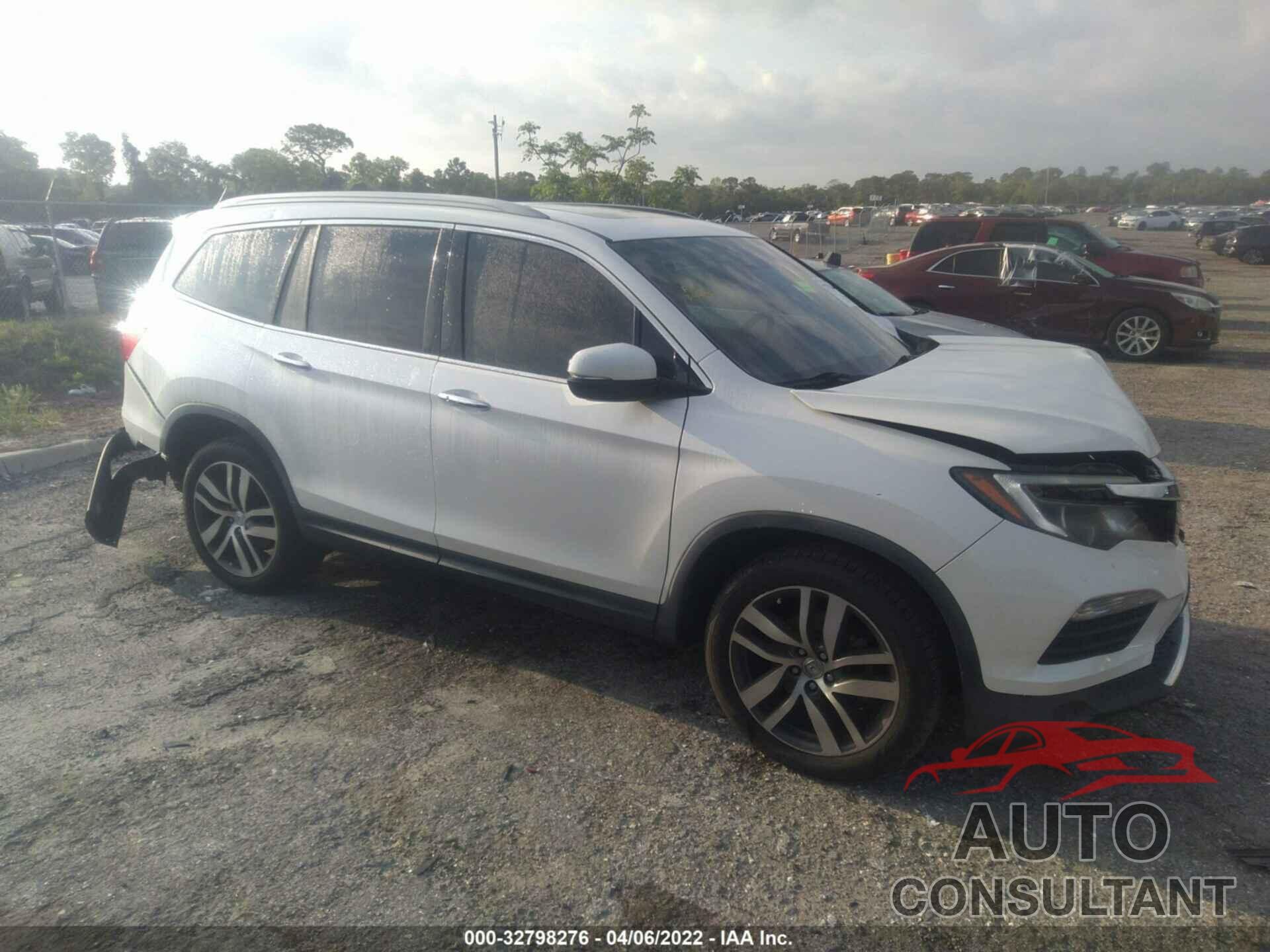 HONDA PILOT 2017 - 5FNYF6H01HB016634