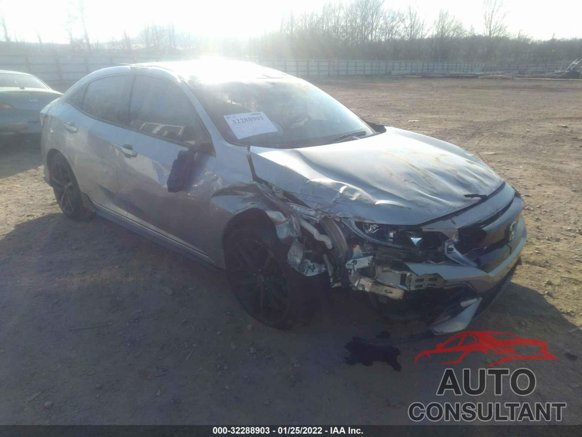 HONDA CIVIC HATCHBACK 2020 - SHHFK7H48LU223346