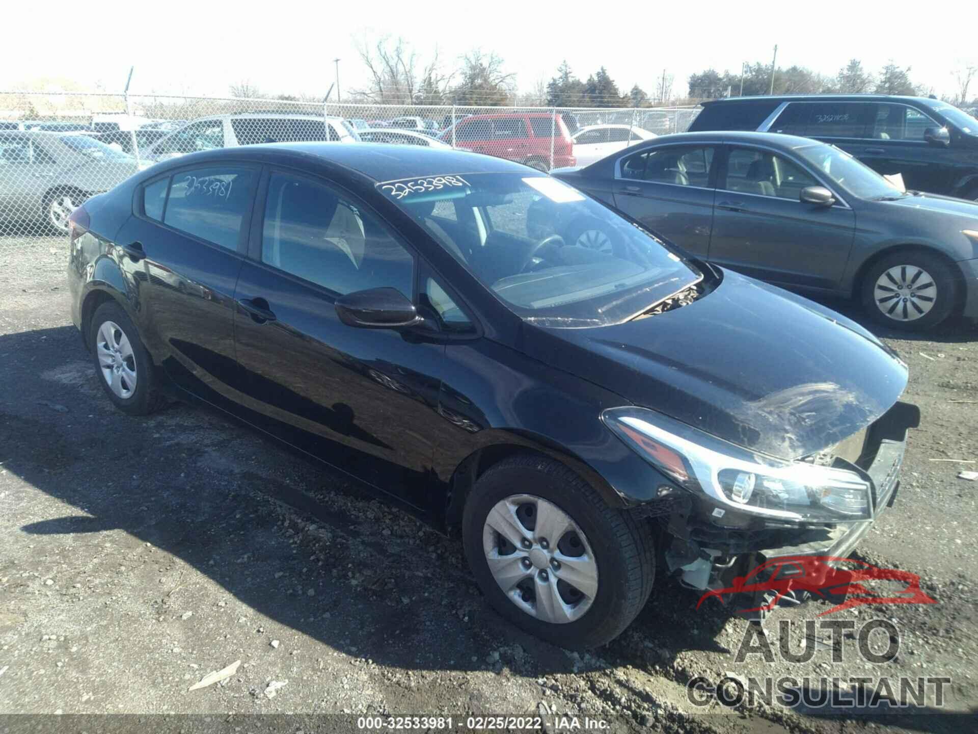 KIA FORTE 2017 - 3KPFK4A70HE045367