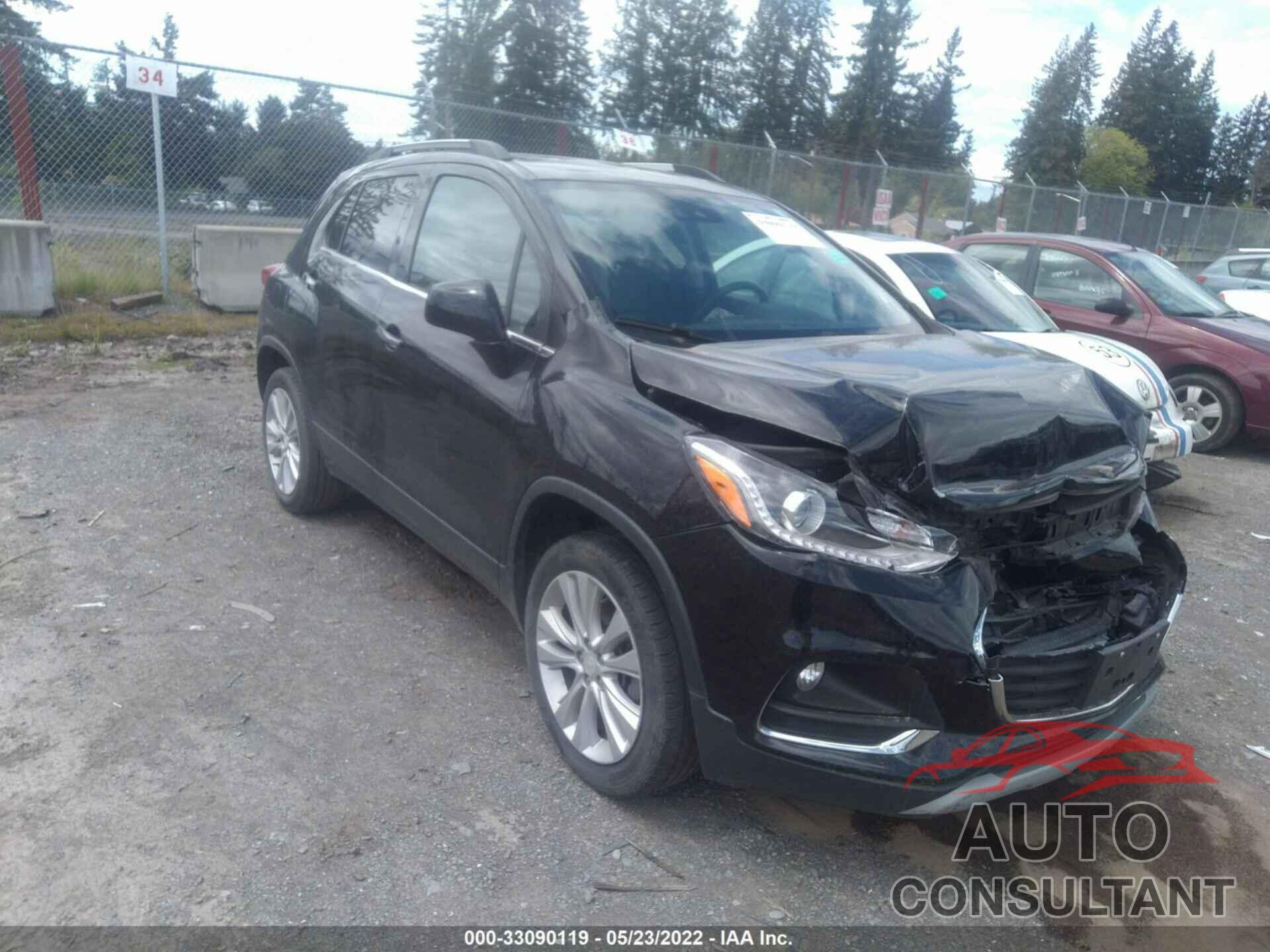 CHEVROLET TRAX 2018 - 3GNCJRSB7JL272053