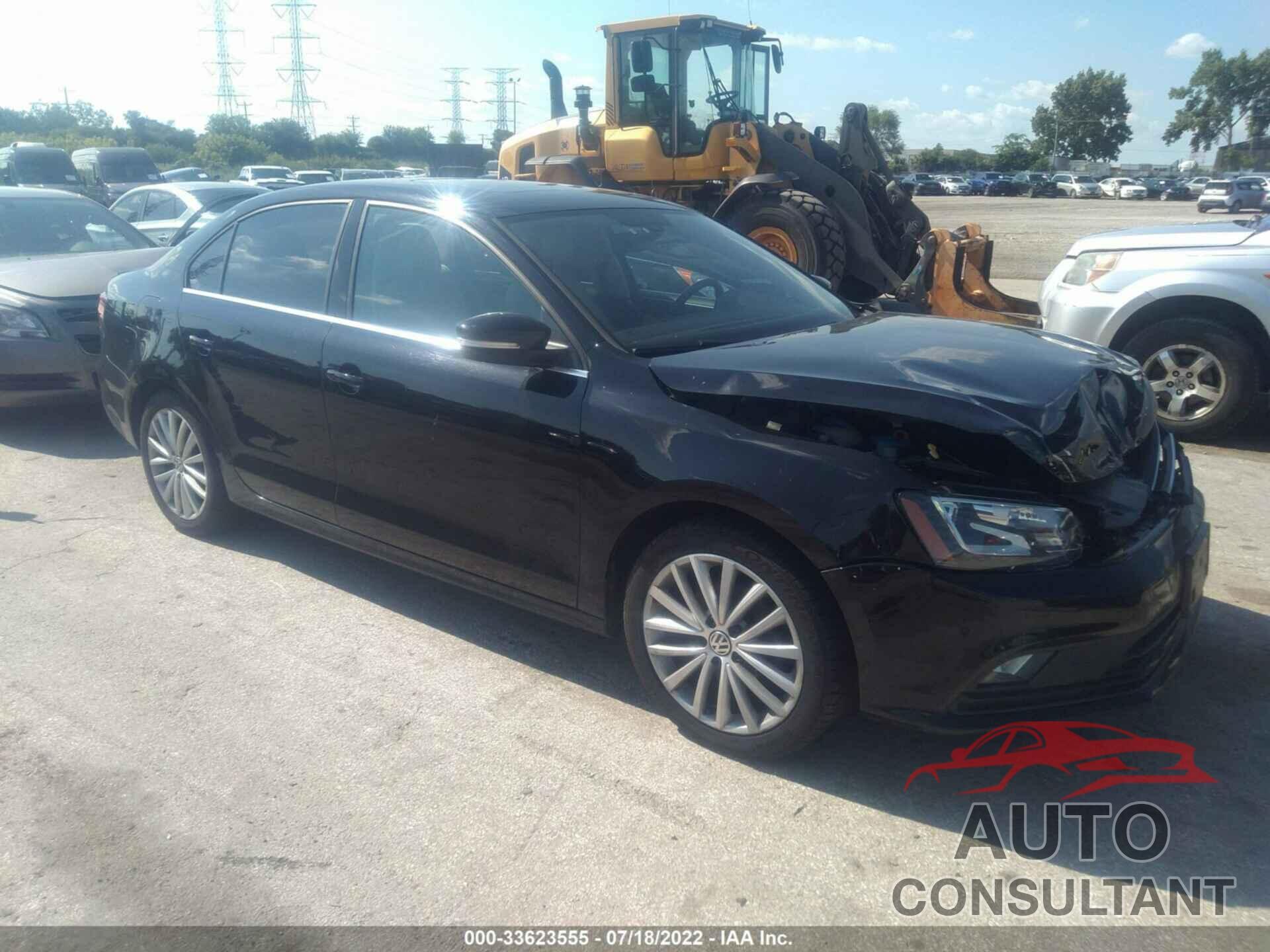 VOLKSWAGEN JETTA SEDAN 2016 - 3VWL07AJ6GM385940