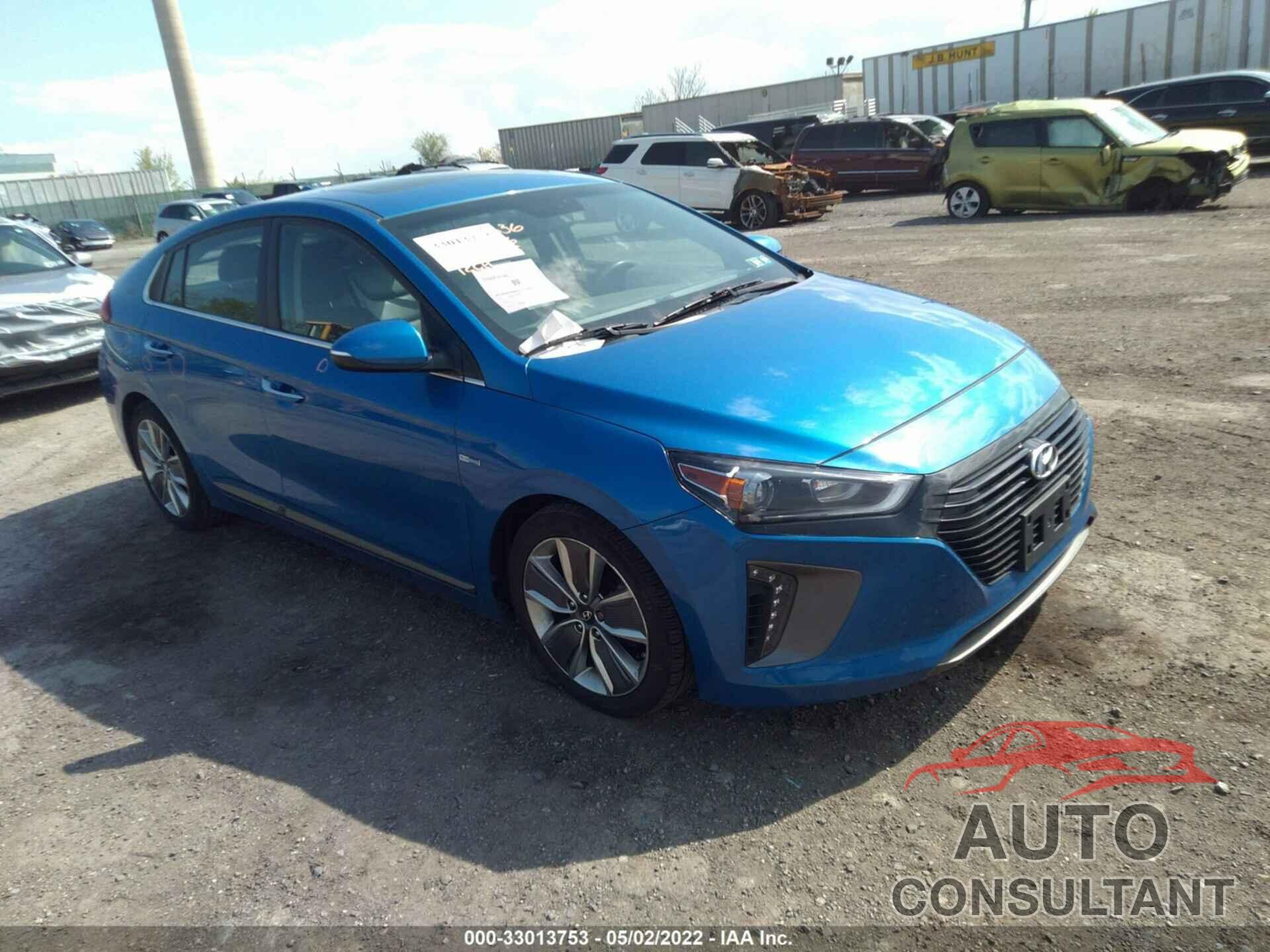 HYUNDAI IONIQ HYBRID 2017 - KMHC85LC8HU028864