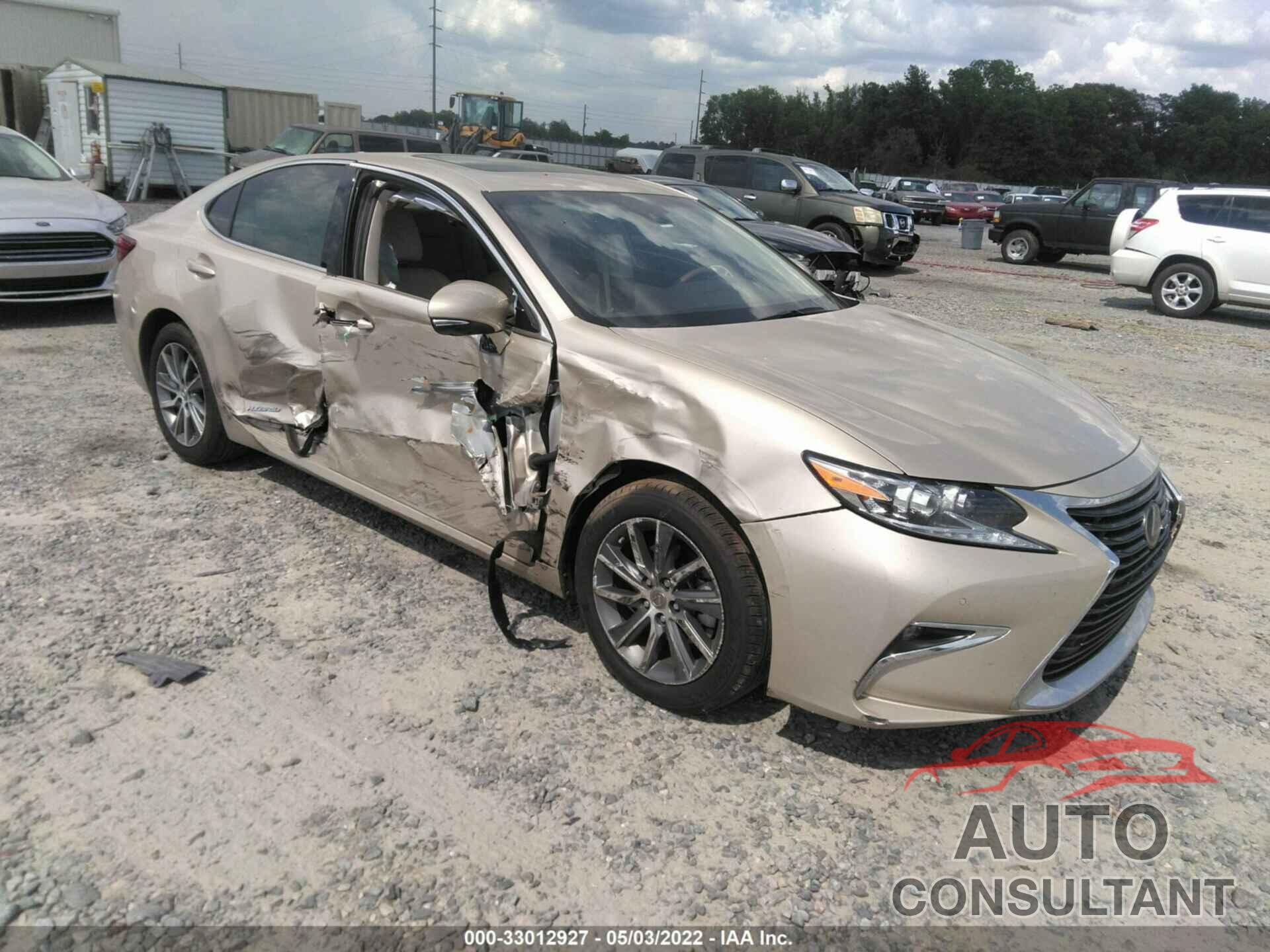 LEXUS ES 2018 - JTHBW1GG5J2189233