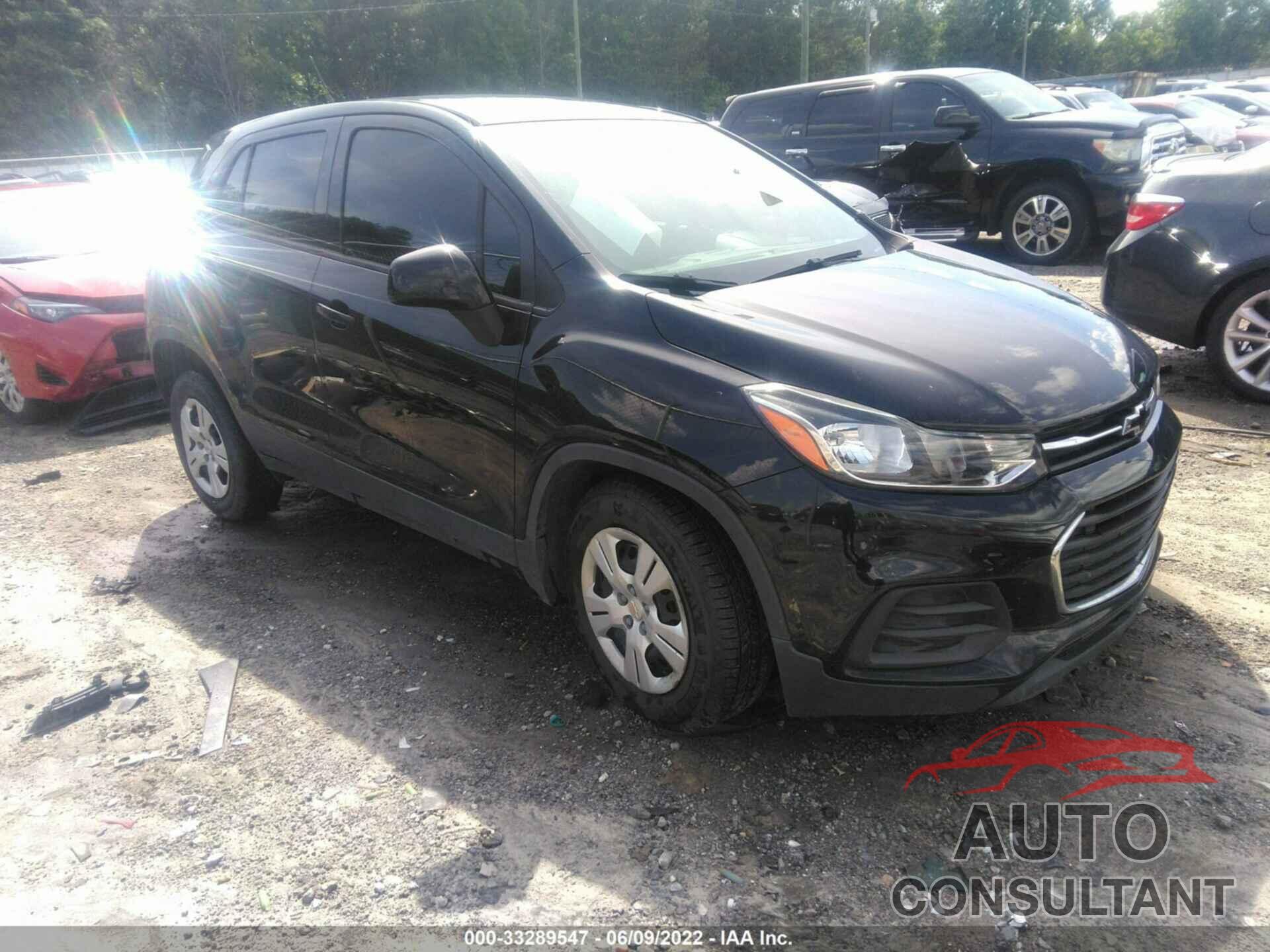 CHEVROLET TRAX 2018 - 3GNCJKSB5JL392358