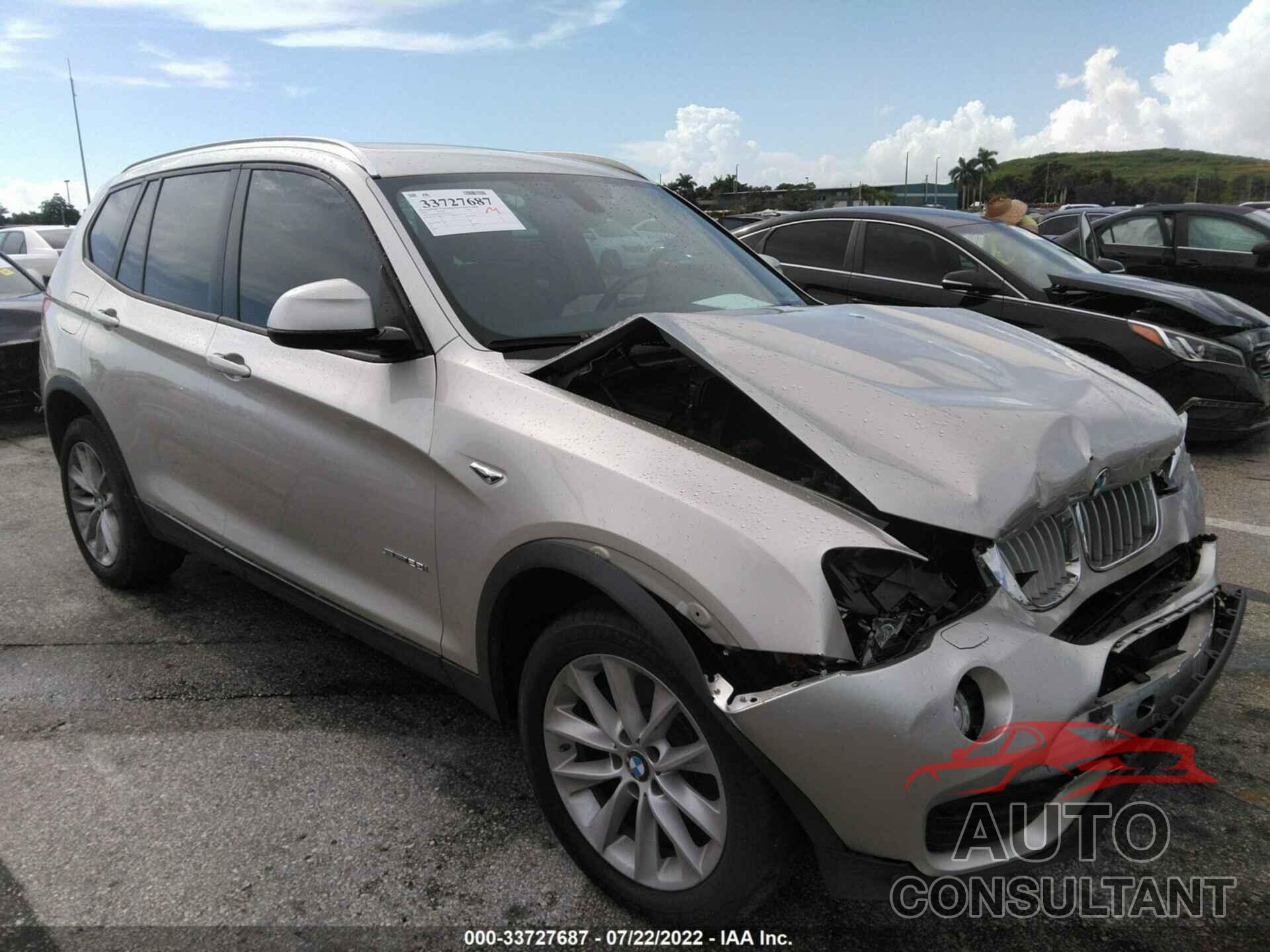 BMW X3 2017 - 5UXWZ7C5XH0T44493