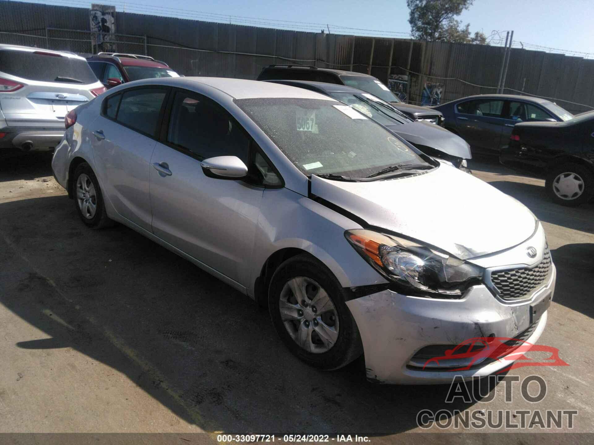 KIA FORTE 2016 - KNAFX4A68G5549598