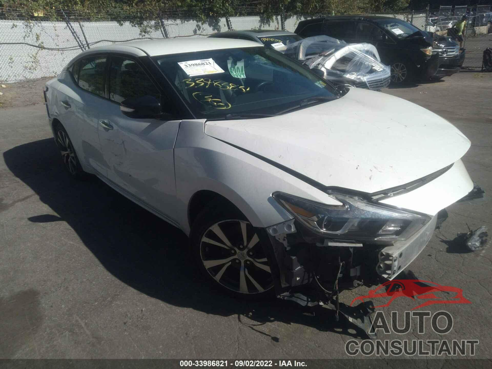 NISSAN MAXIMA 2017 - 1N4AA6AP2HC397470