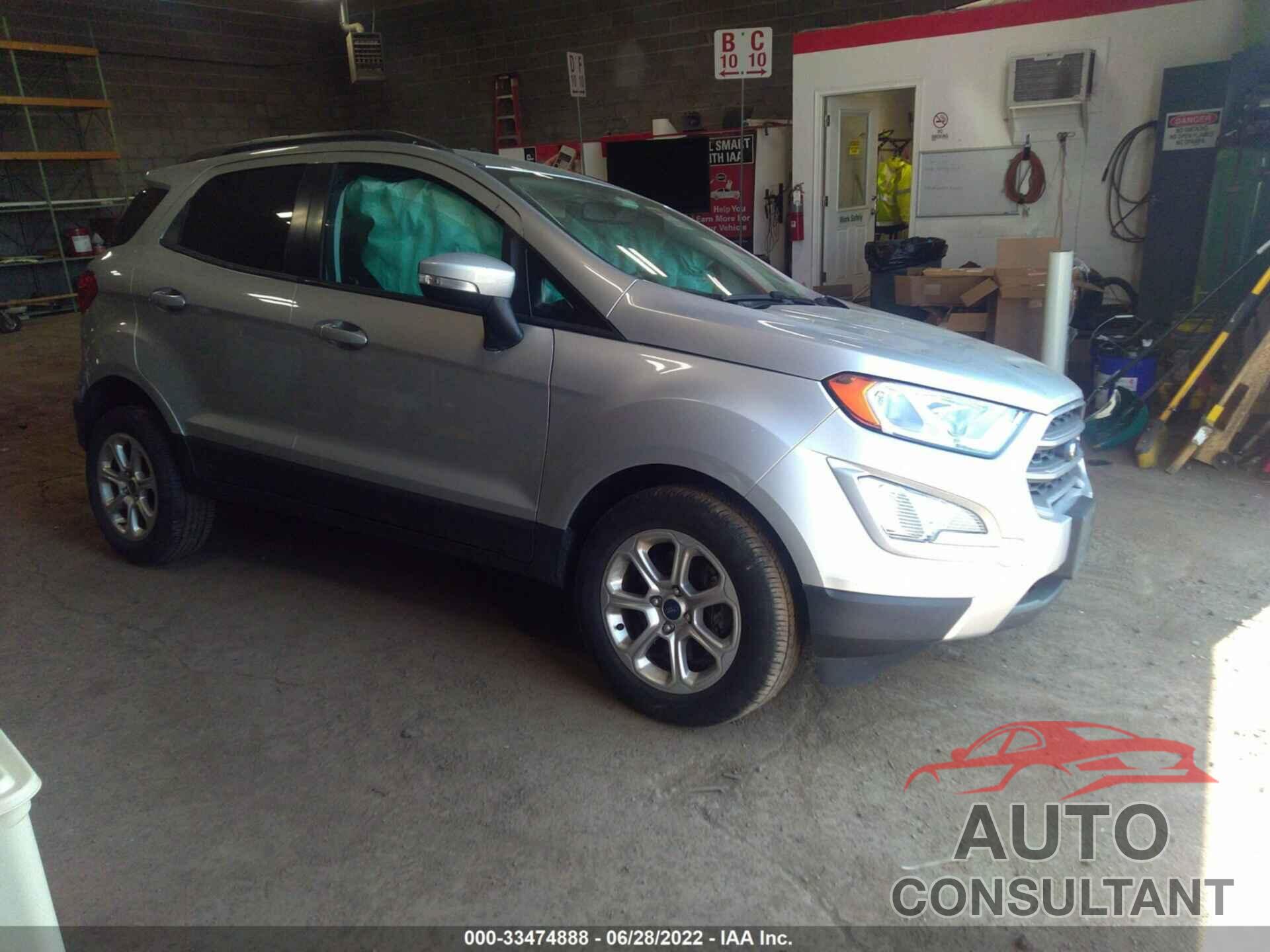 FORD ECOSPORT 2020 - MAJ6S3GL9LC343856